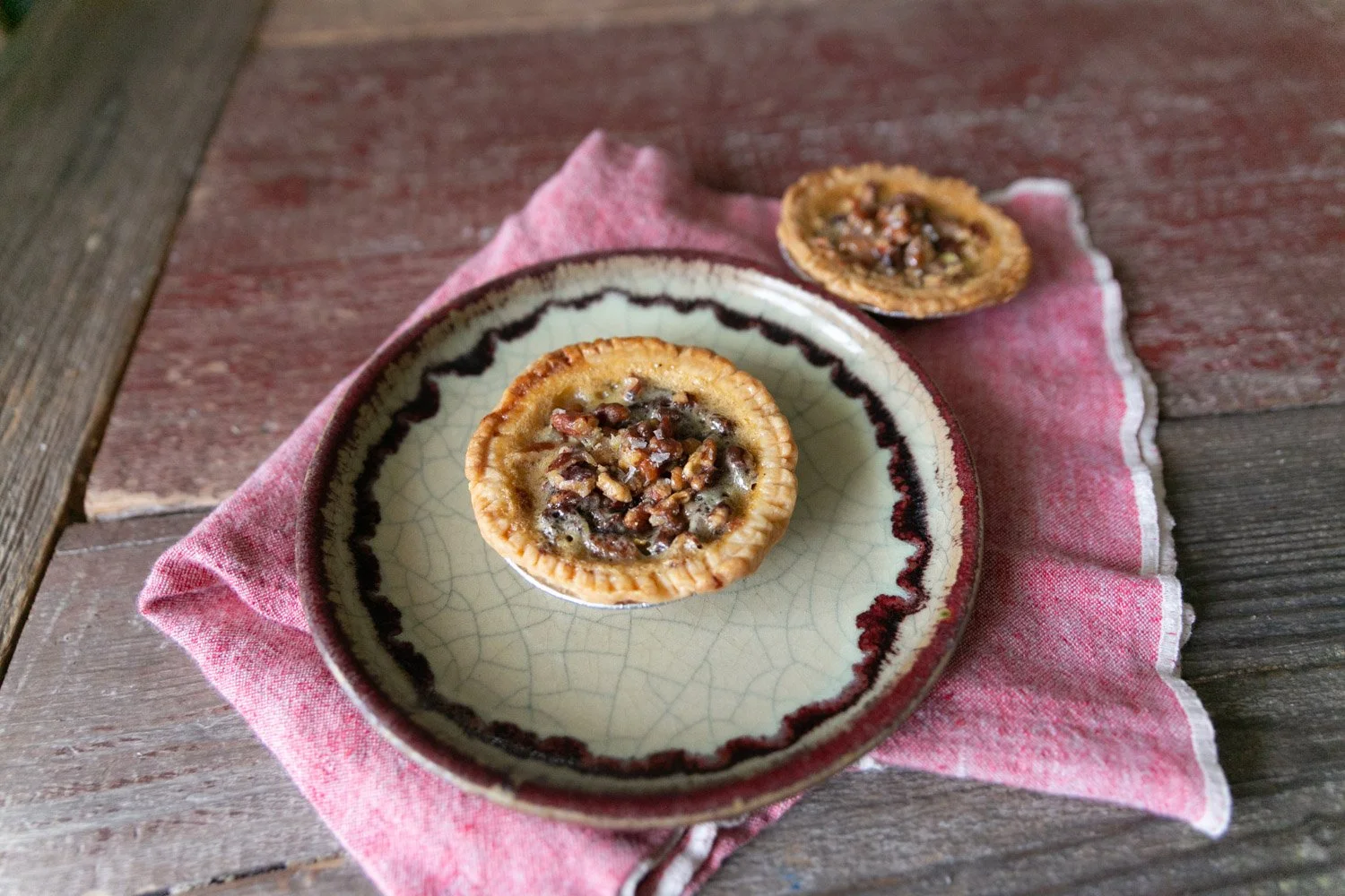 Black Bottom Bourbon Pecan MInis / Free Shipping