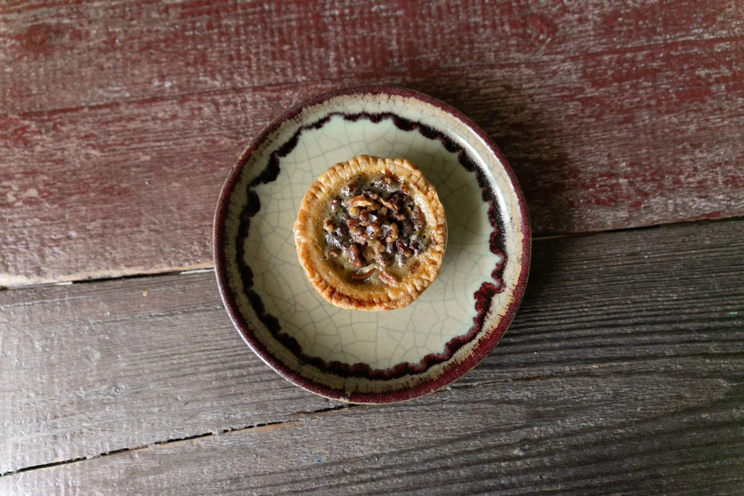 Sookie's Black Bottom Bourbon Pecan 
gooey toasted pecan filling 
