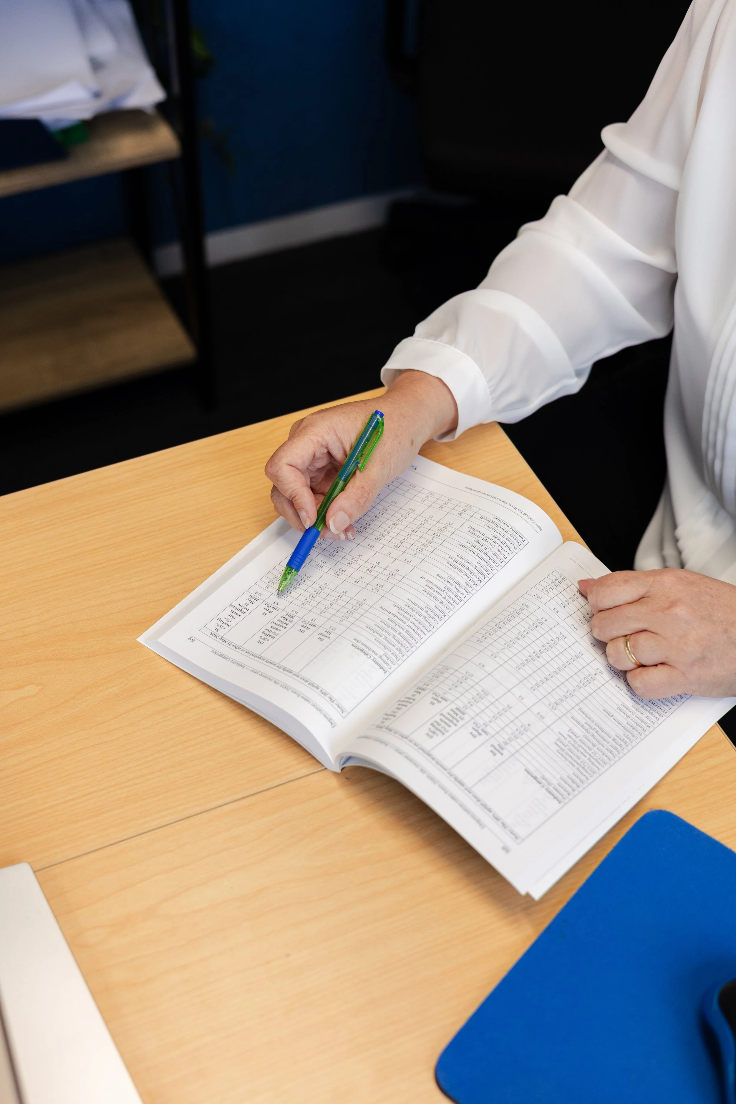 Financial spreadsheet or report tax service accounting bay of plenty nz