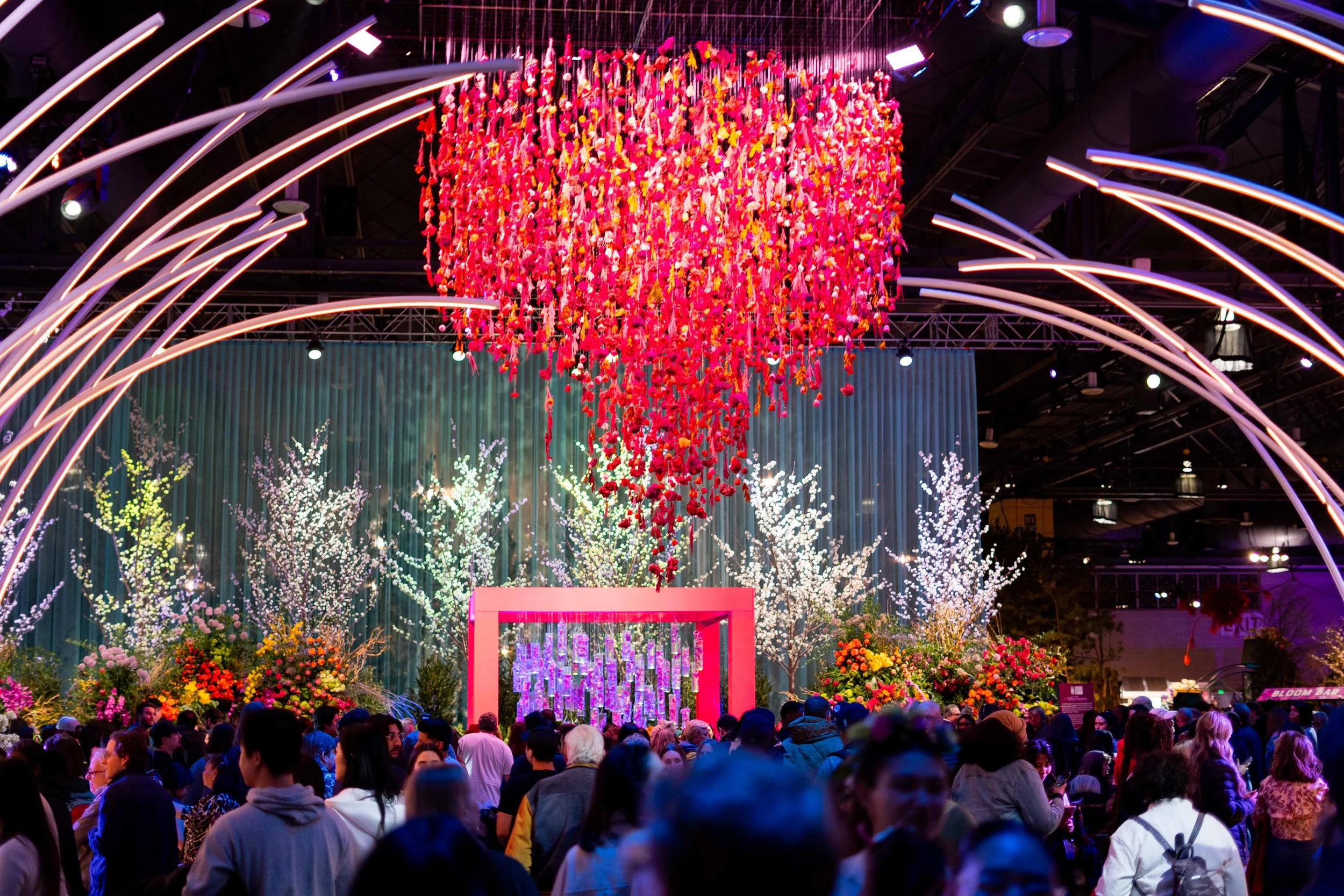 Spring blooms at the Philadelphia Flower Show