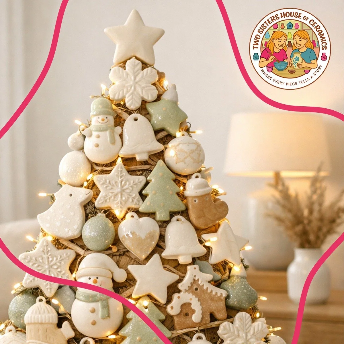 🎄 Merry Christmas from all of us at Two Sisters House of Ceramics. 🎄

✨ Wishing you a day filled with peace, family, and the kind of memories that last&mdash;just like the pieces you create by hand. Thank you for supporting our small business and f