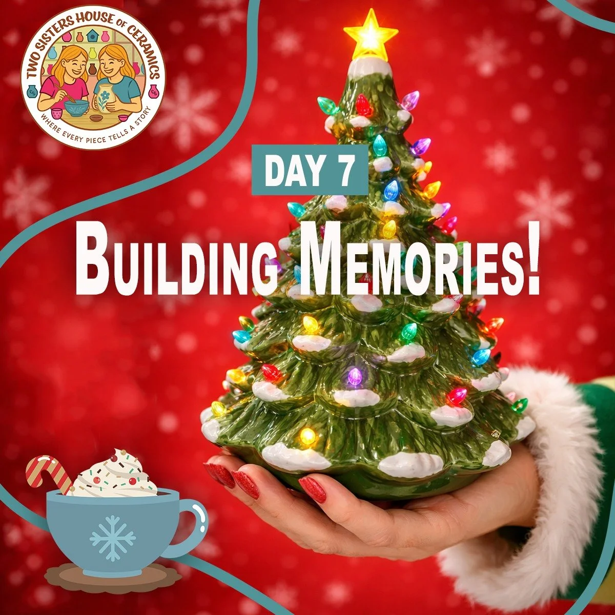 🎄 12 Days of Christmas &ndash; Day 7 🎄
Building Memories

These are the pieces that get handed down.
The ones that come out every year and carry the memories with them.

There&rsquo;s still time &mdash; but not much.
If you want something meaningfu