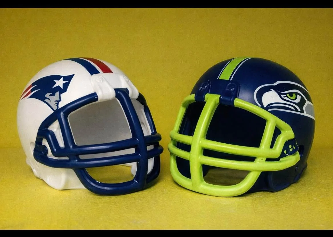 Be Game Day Ready! 

Because foam fingers aren&rsquo;t enough 😏🏈
Paint a Super Bowl helmet or jersey and show up to game day in STYLE

Paint your own Super Bowl helmet or jersey and rep your team in style!

Still cheaper than season tickets