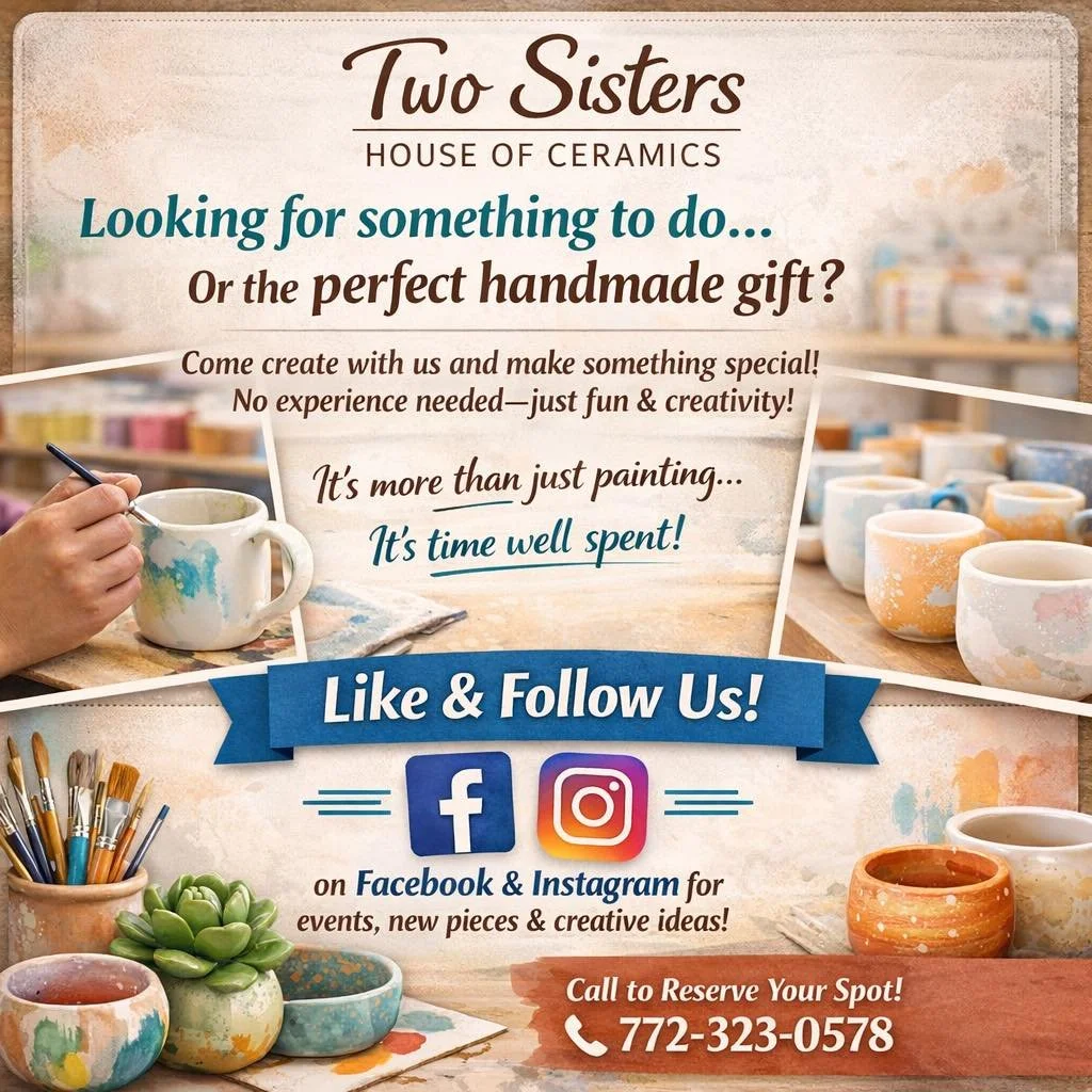 Looking for something to do&hellip; or the perfect handmade gift that actually means something?

🎨 Come create something one-of-a-kind
🖌️ No experience needed&mdash;just fun &amp; creativity
👨&zwj;👩&zwj;👧 Spend real quality time together
🎁 Walk