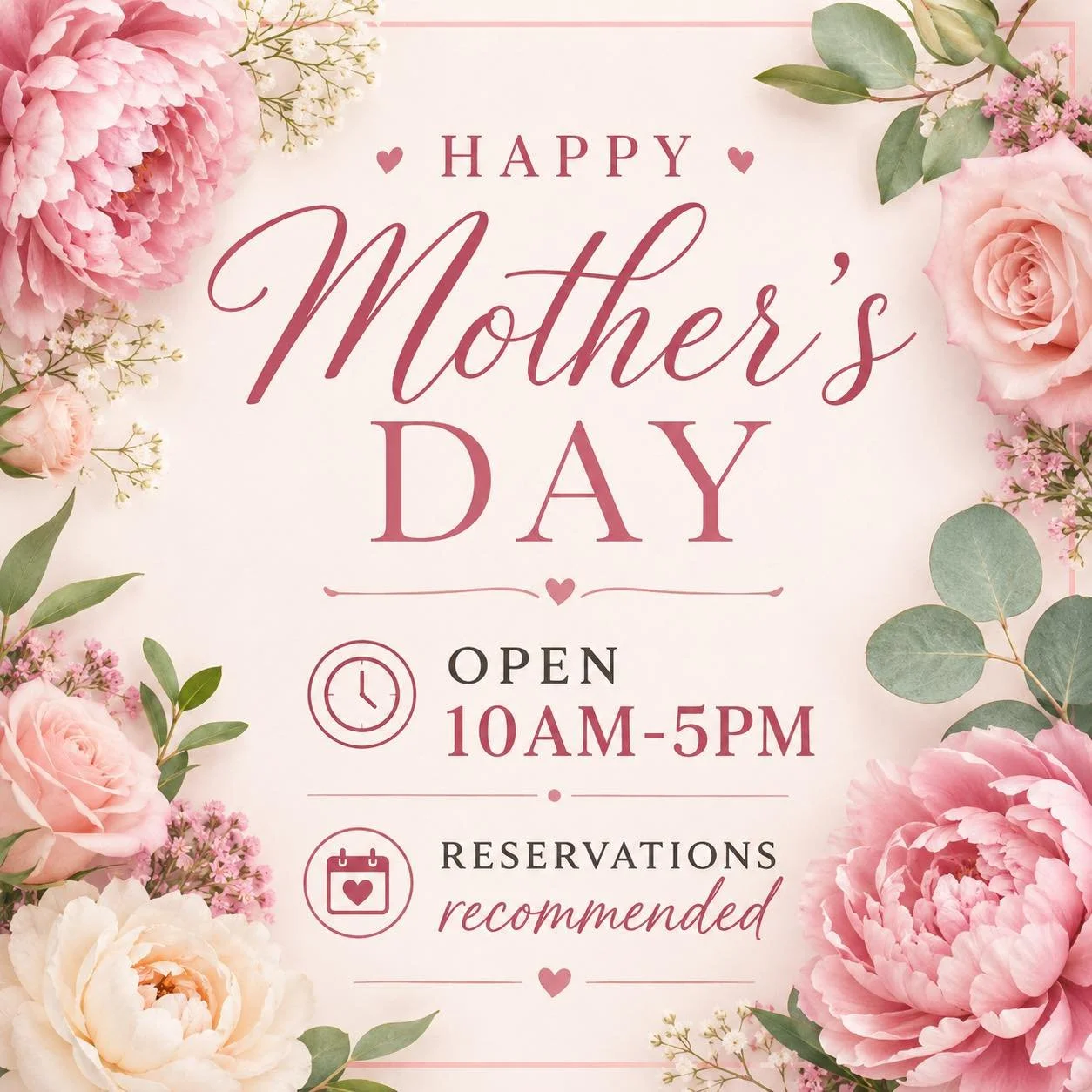 Reservations Recommended 

772-323-0578