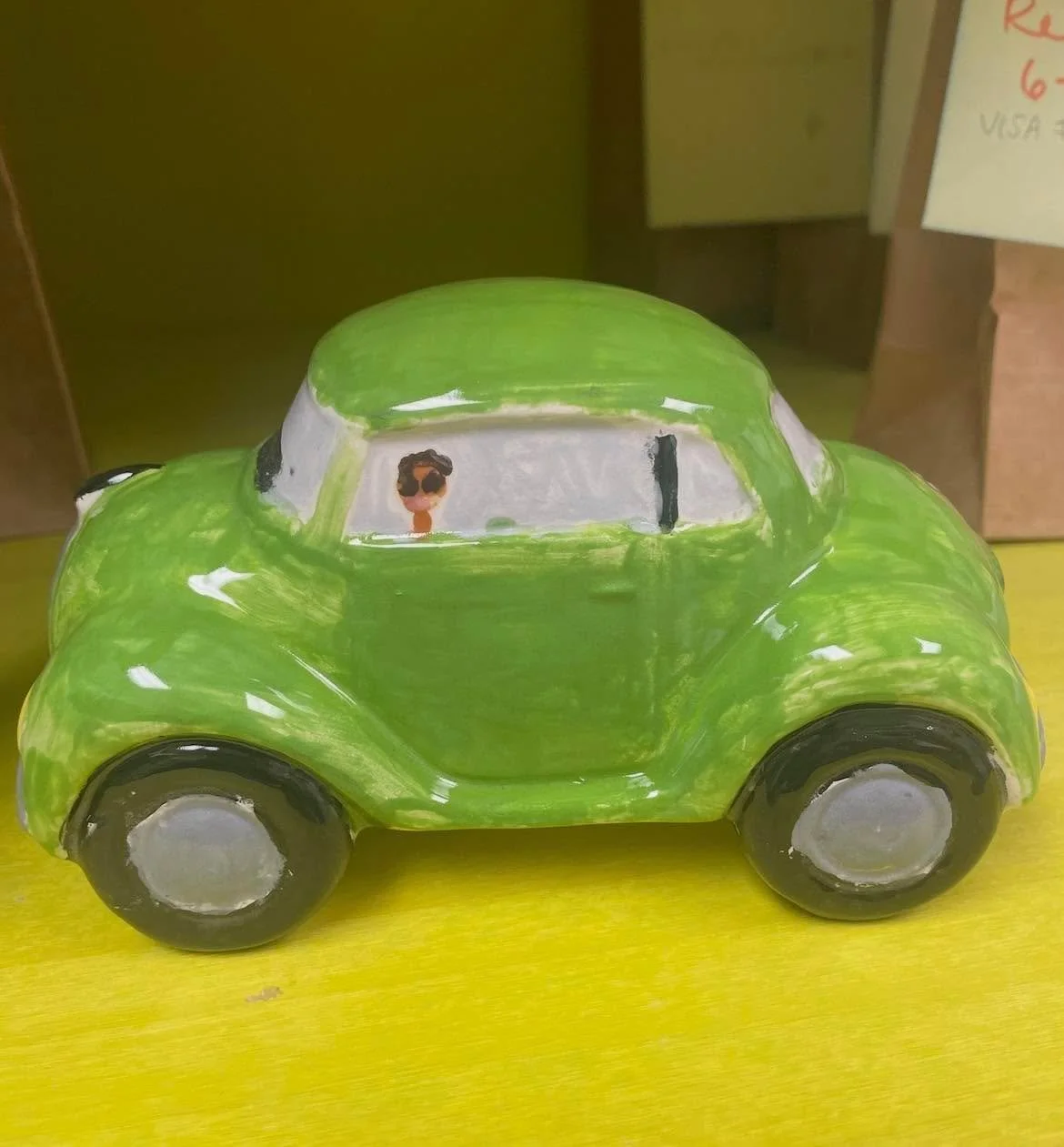 Paint something CUTE today at Two Sisters! Like this adorably CUTE car!
10 am - 6pm