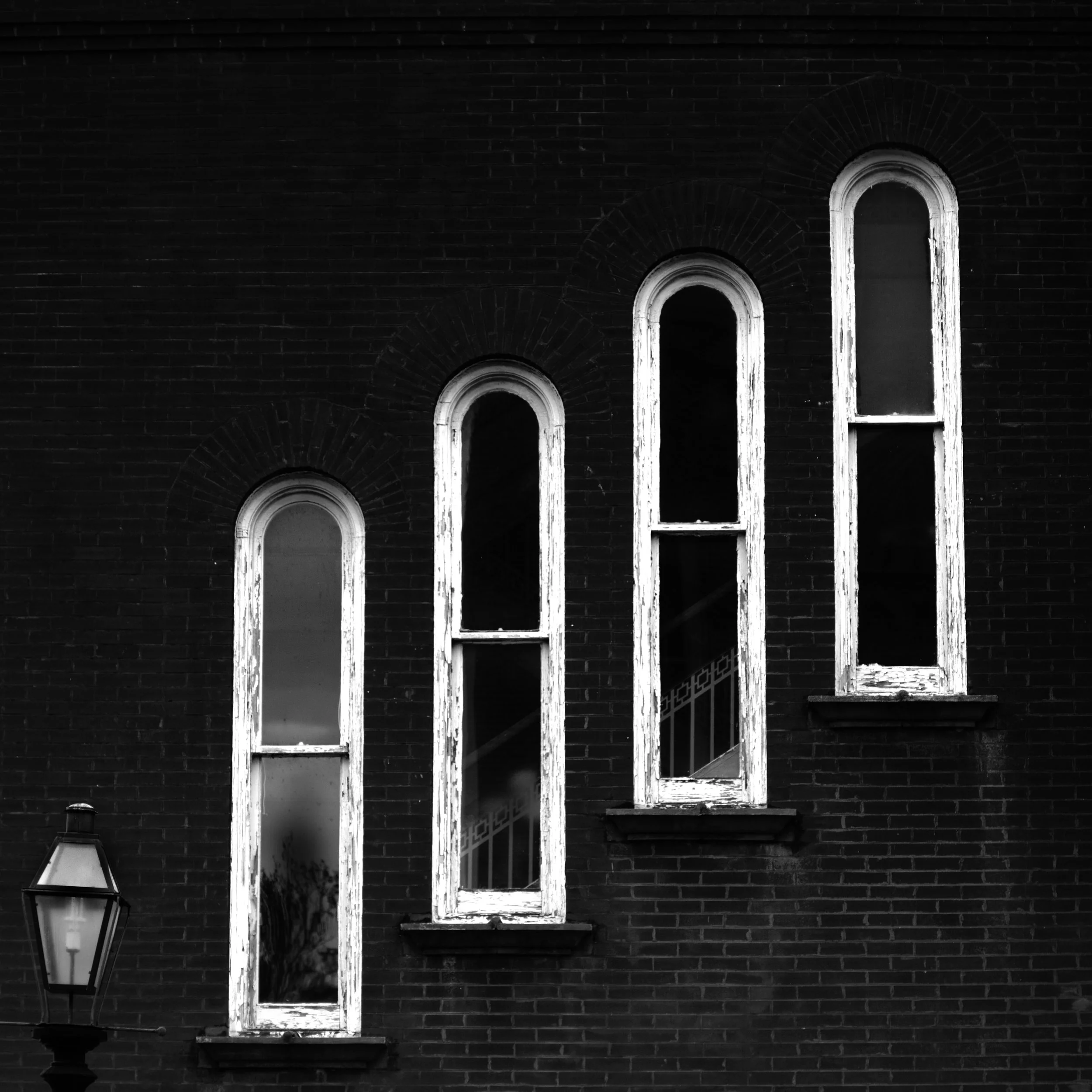 Courthouse windows in Natchitoches