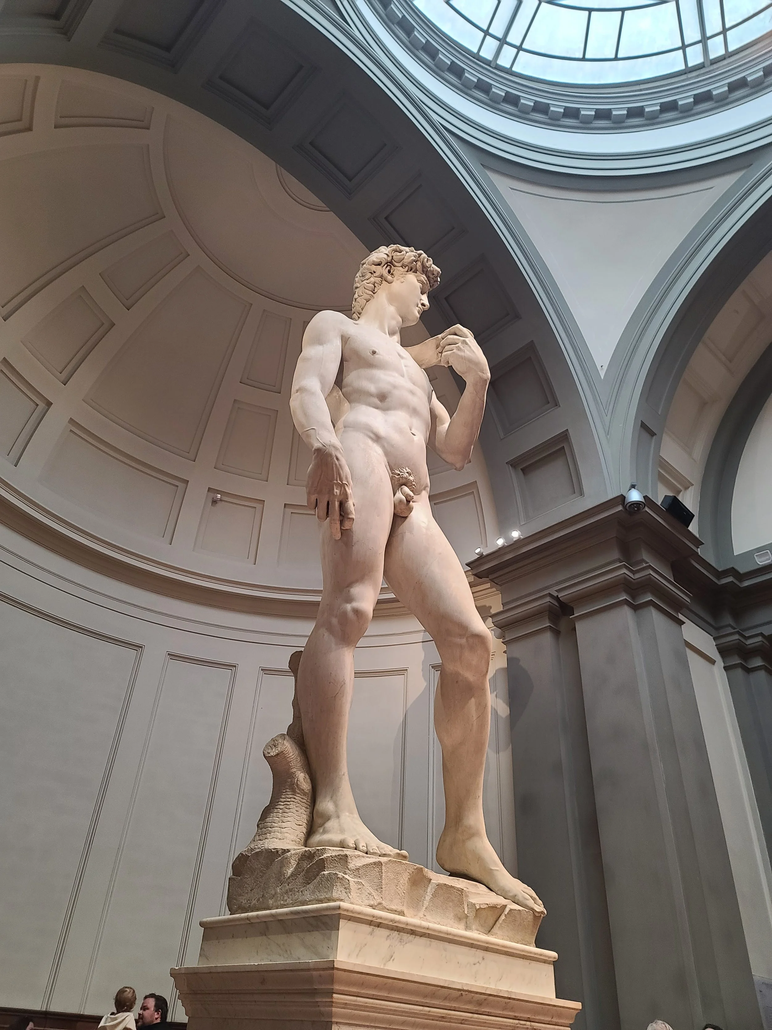 Statue of David in Florence. 2023.