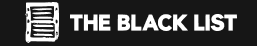 Logo for The Black List with a stylized black and white document icon