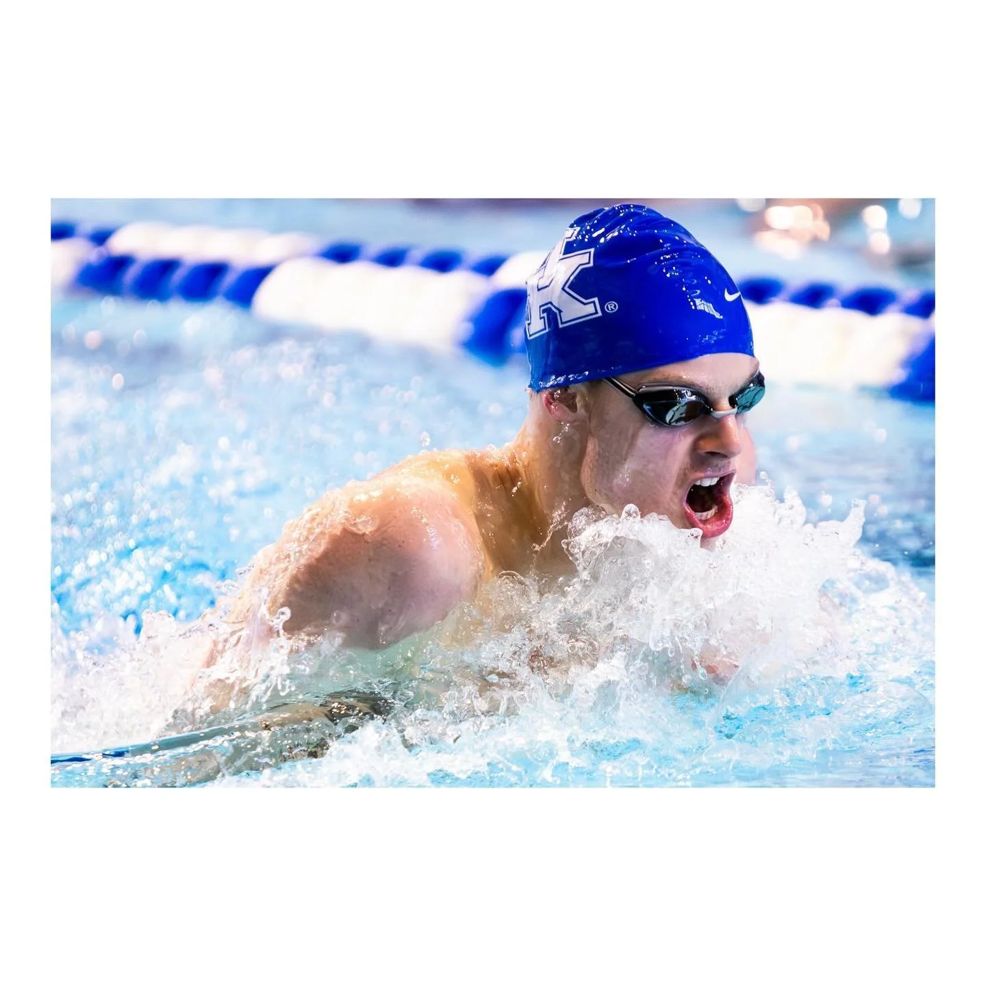 Shots of the the Kentucky Swim &amp; Dive Senior Night and meet against the University of Cincinnati on Friday, Feb. 2, 2024, at the Lancaster Aquatic Center in Lexington, Kentucky. Kentucky Men&rsquo;s swim &amp; dive won 186-111, while Kentucky Wom