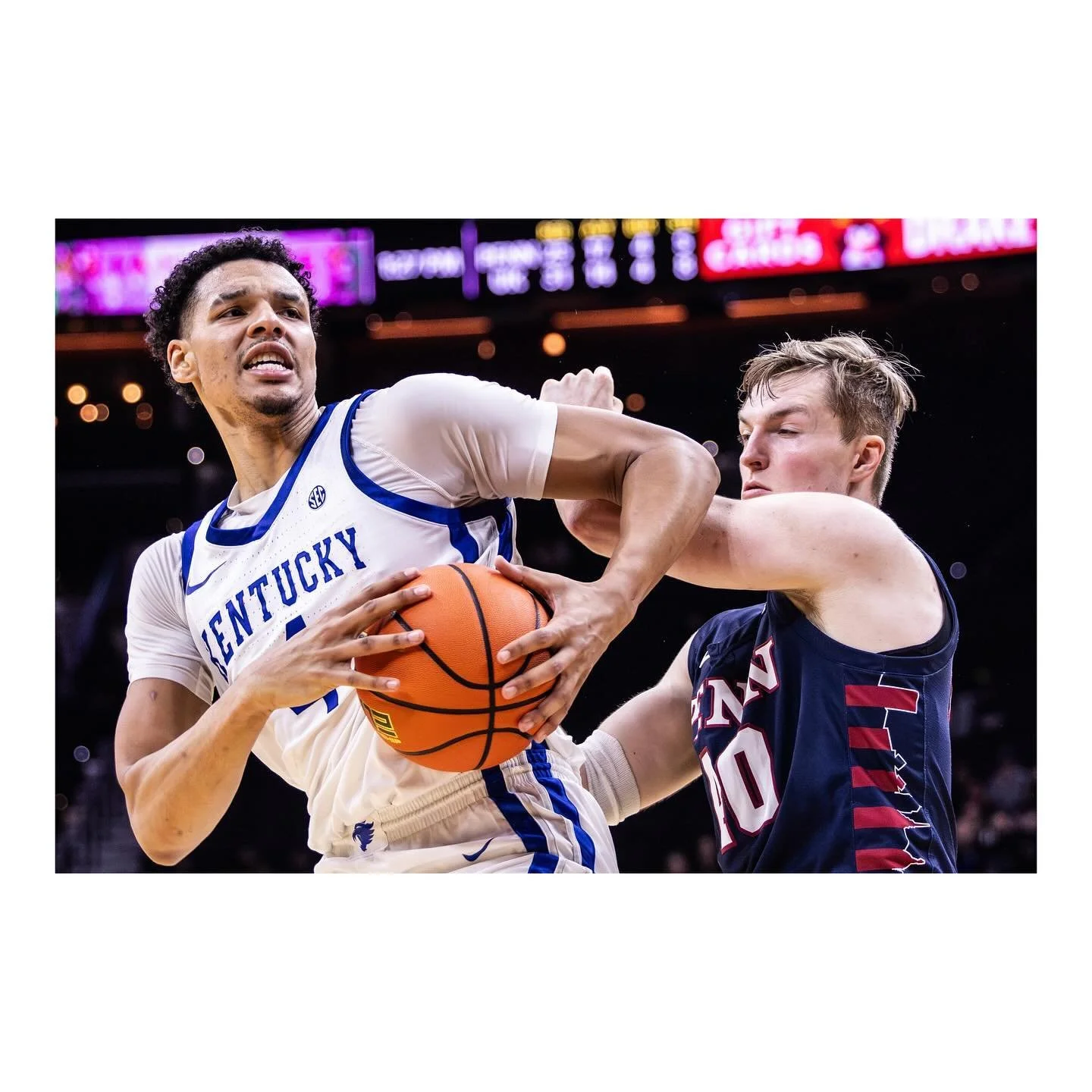 Shots of the Kentucky vs. Pennsylvania men&rsquo;s basketball game on Saturday, Dec. 9, 2023, at Wells Fargo Center in Philadelphia, Pennsylvania. Kentucky won 81-66.