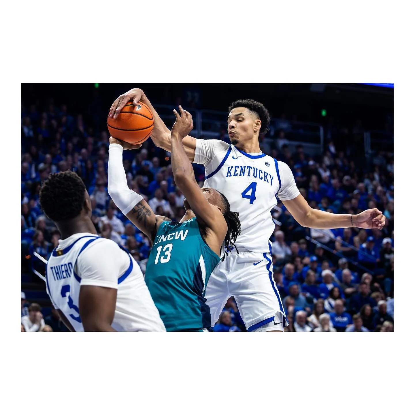 Shots of the Kentucky vs. North Carolina Wilmington men&rsquo;s basketball game on Saturday, Dec. 2, 2023, at Rupp Arena in Lexington, Kentucky. Kentucky lost 80-73.