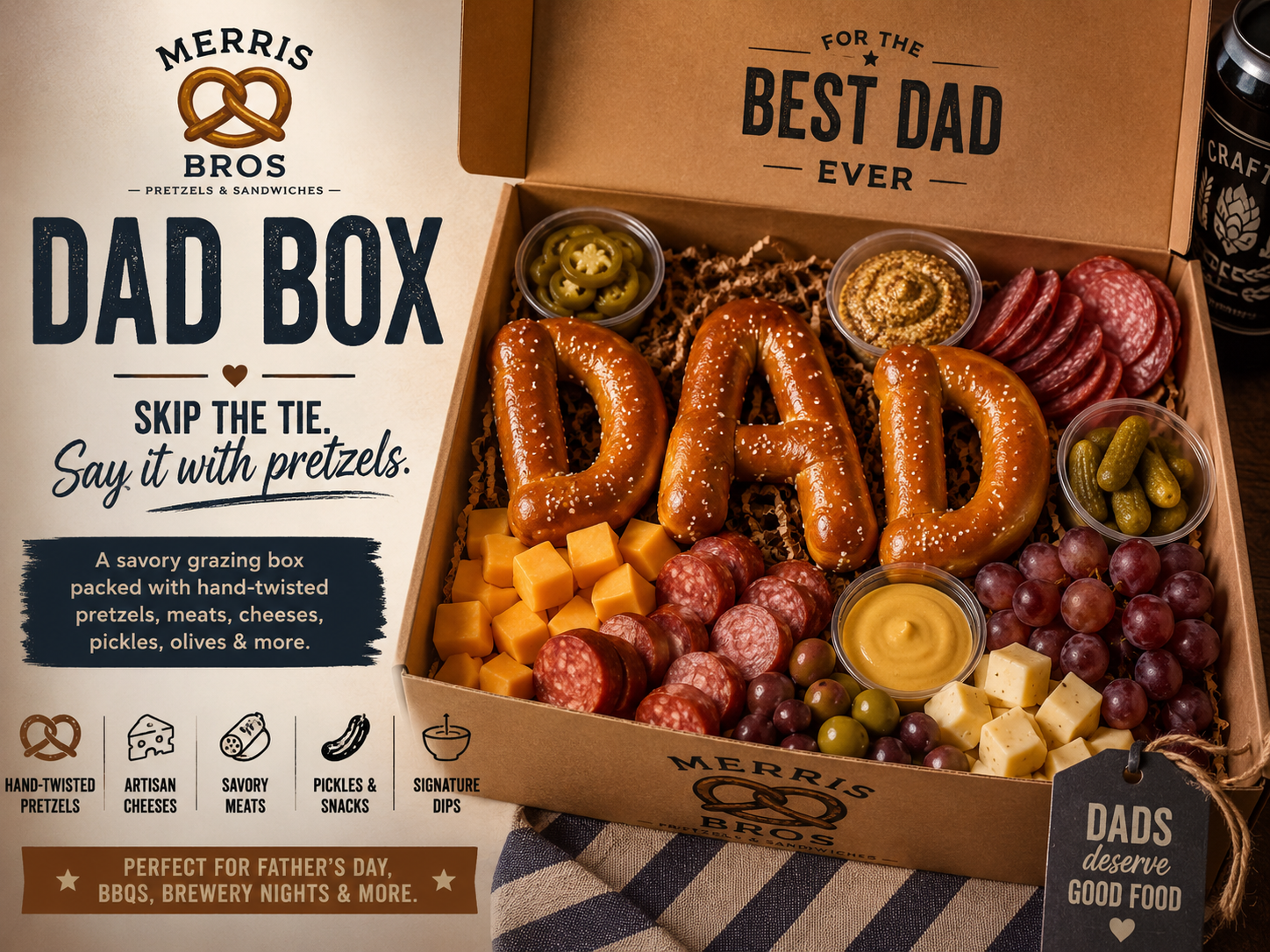 Father’s Day DAD Pretzel Box