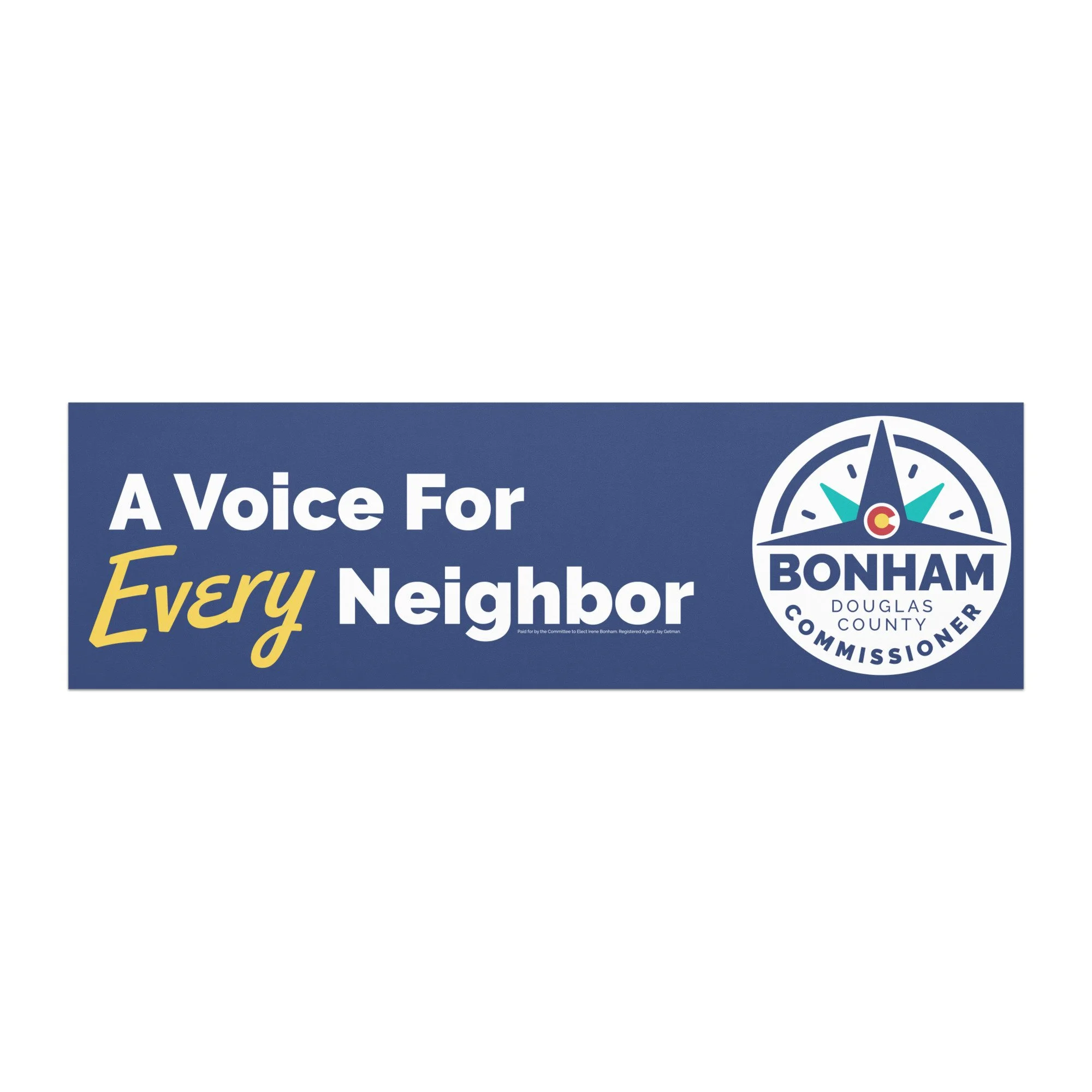 Bonham for DougCo Magnet