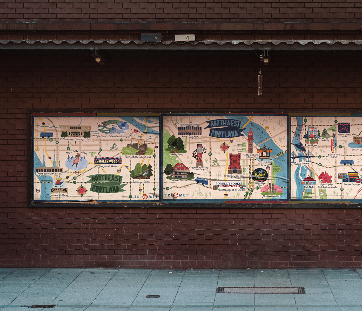 TriMet Illustrated Maps