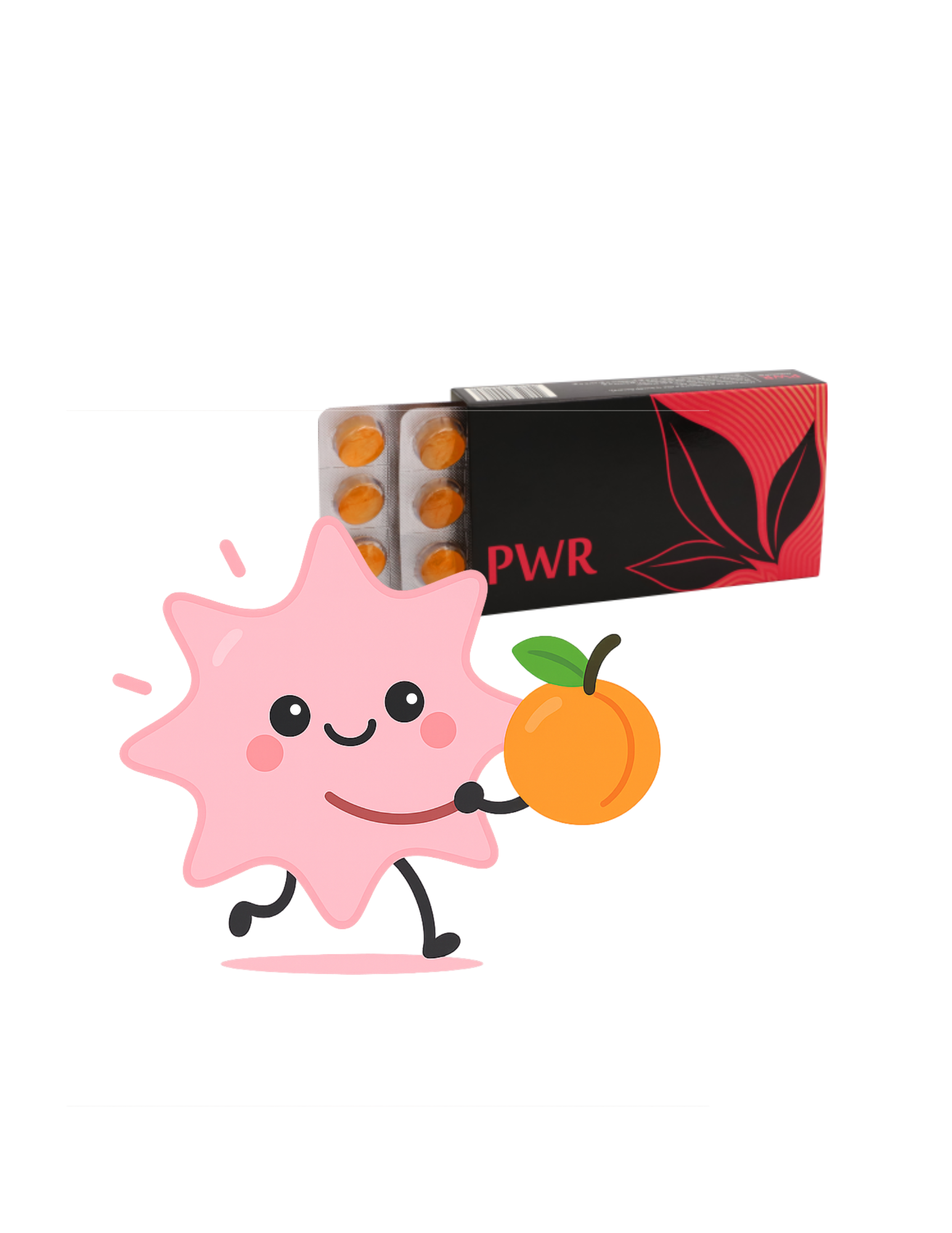 PWR APRICOT - Key to energy for active women