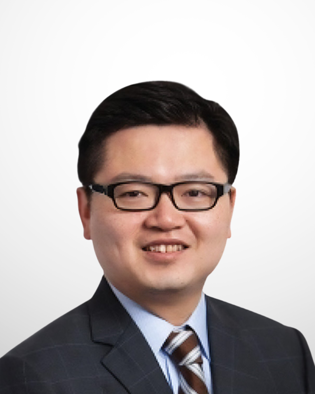 Placeholder icon representing a person, with a circle for the head and a line for the shoulders.