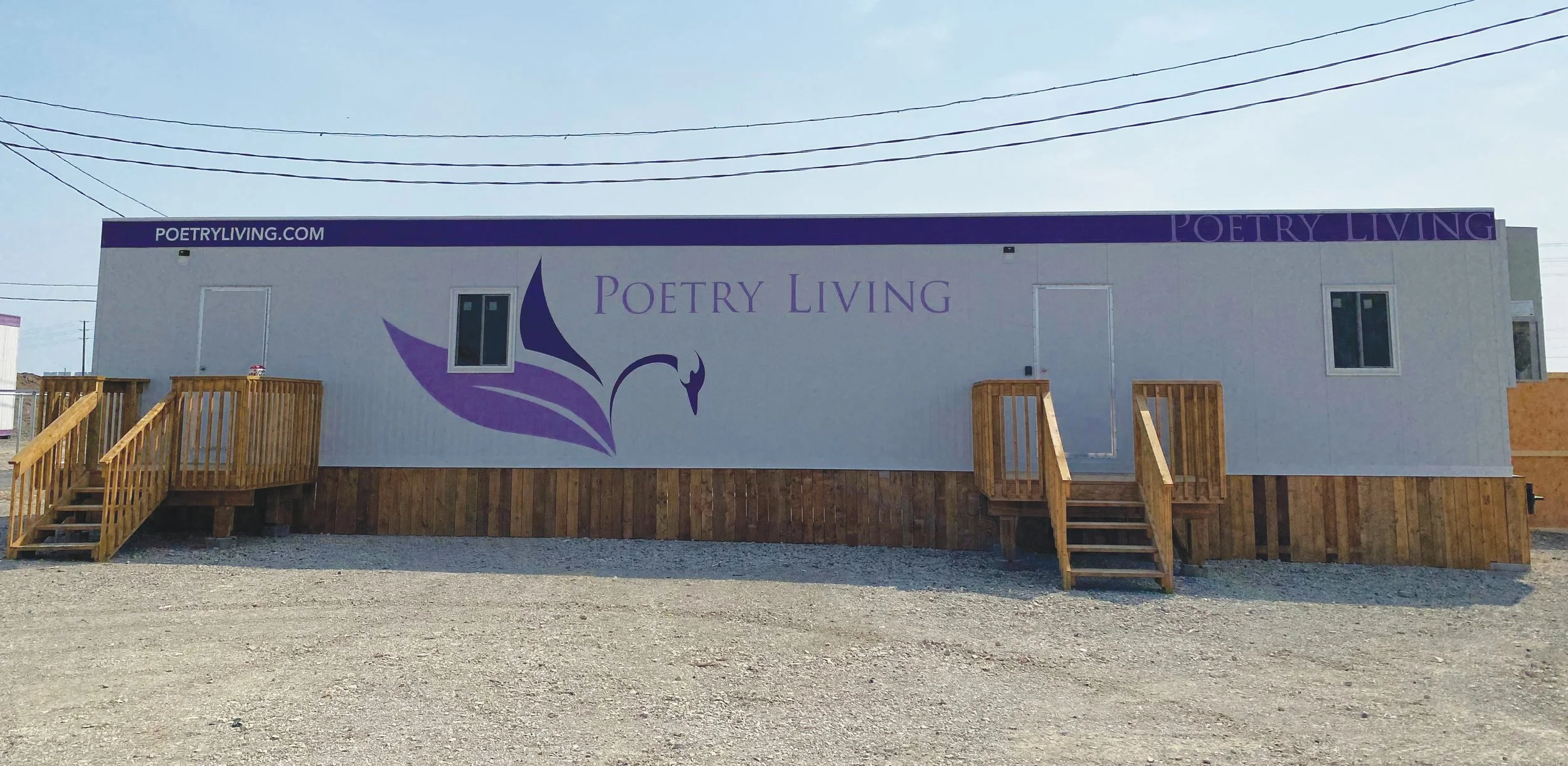 construction trailer wrap