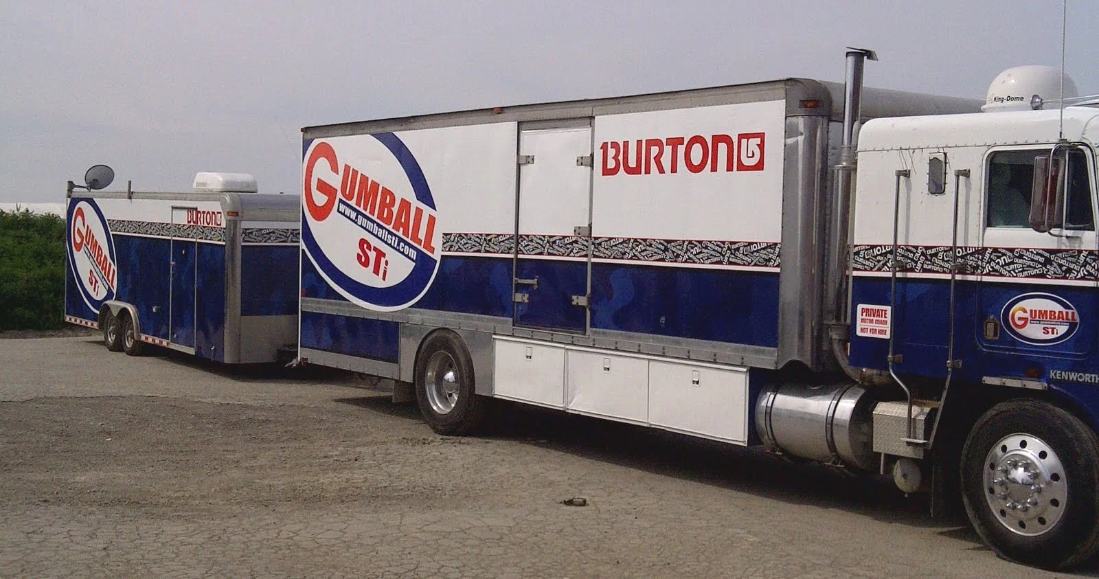 truck and trailer wrap