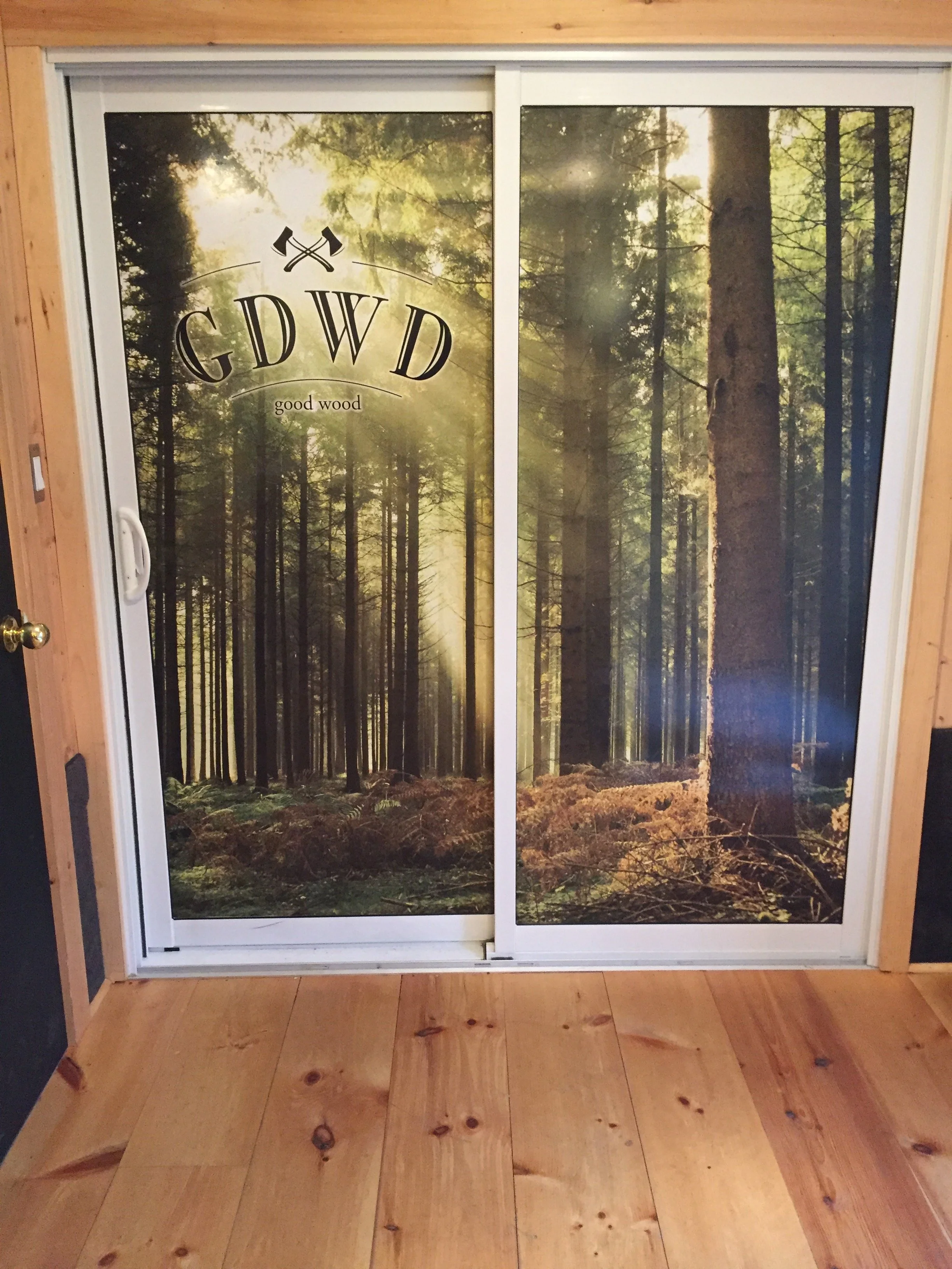 interior window graphics