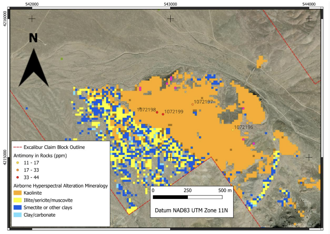Excalibur Metals Advances Northwest Rangefront Target with Anomalous Pathfinders; Finalizes Drill Preparations at Spyglass Ridge Target; Provides Corporate Update