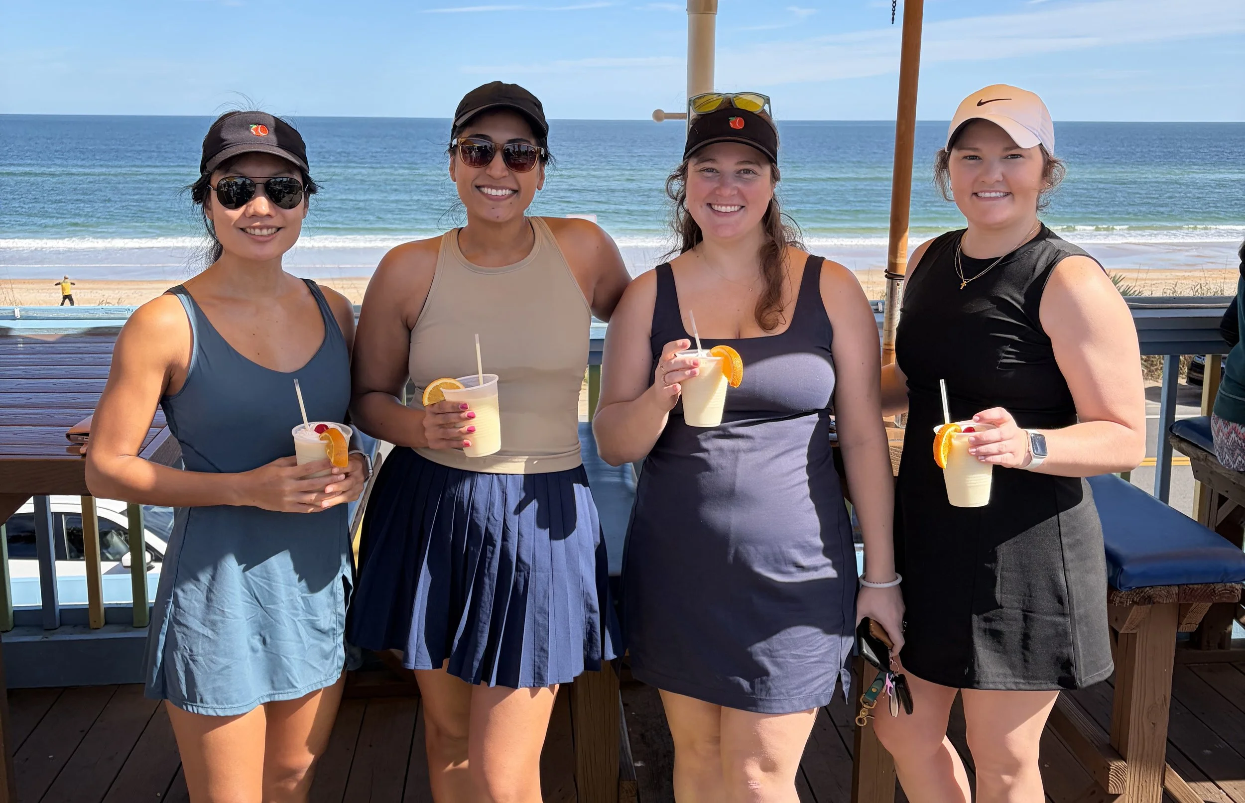 First annual Peach Retreat.