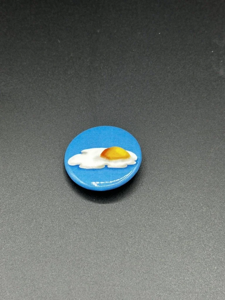Fried Egg Button
