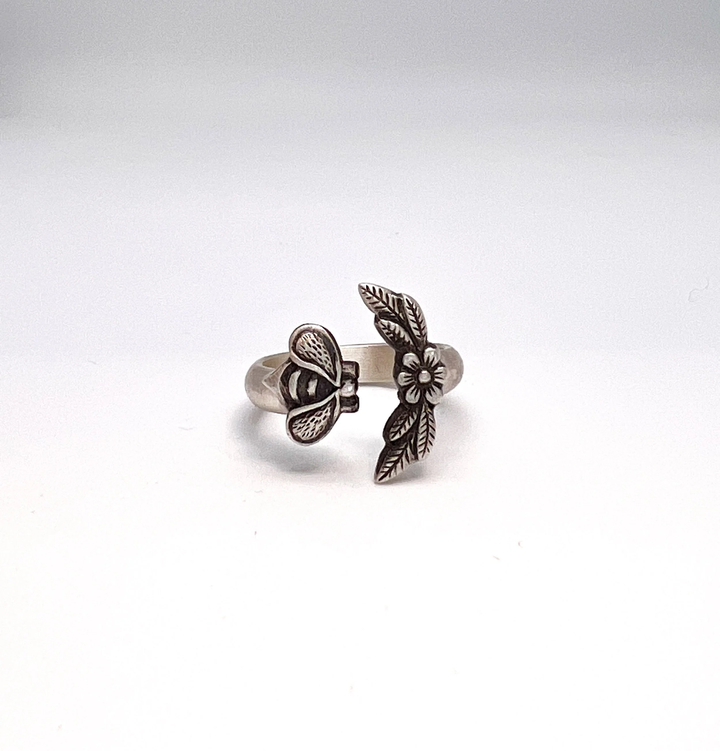 Bee and Flower Ring