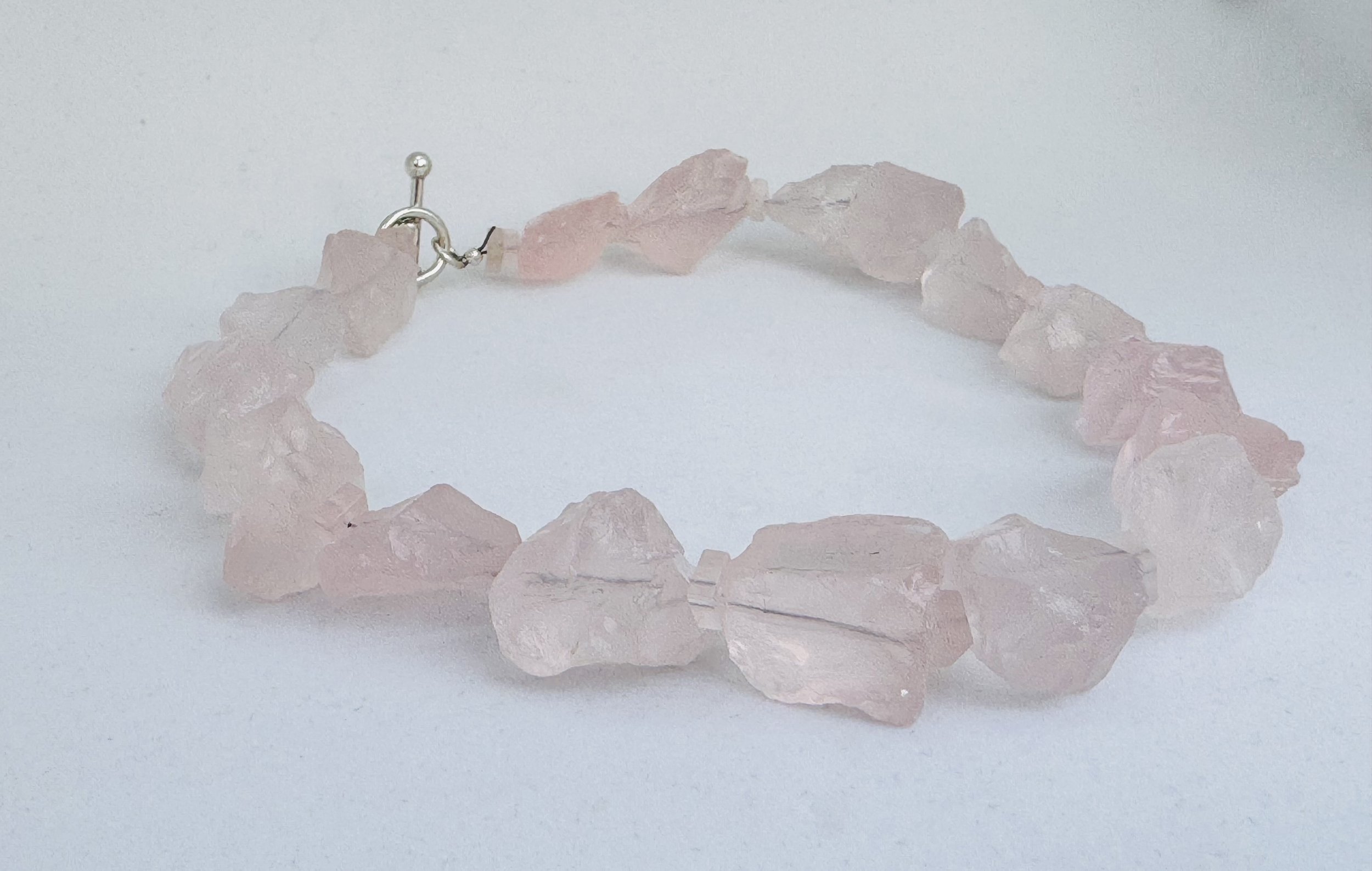 Rose Quartz Natural Stone Necklace
