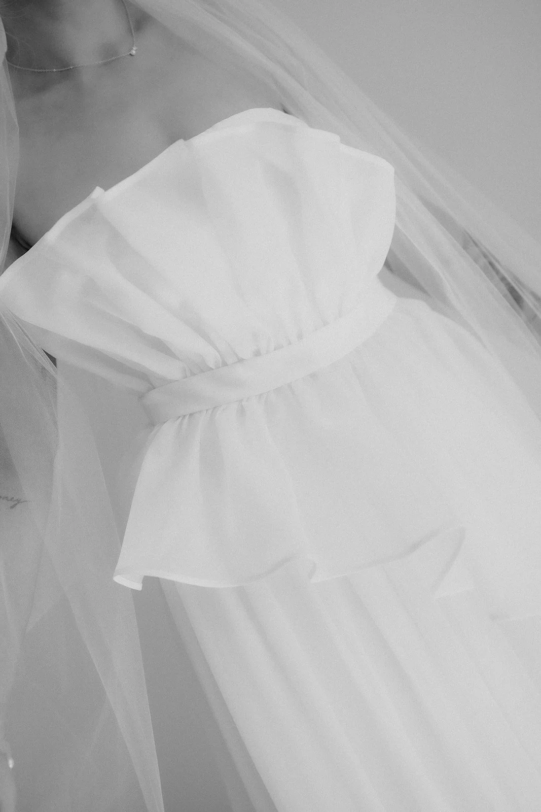 Bride in her bridal gown on her elopement wedding day at Bina Maya Retreat in Quedjinup.