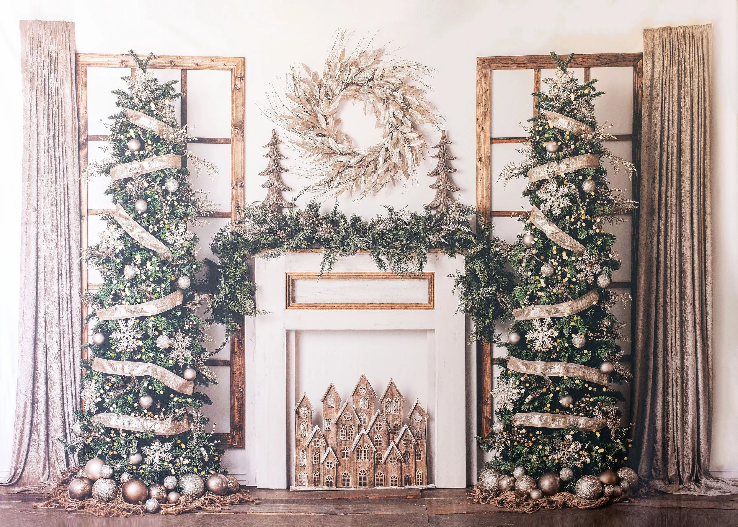 Shimmer + White 8ft x 12ft