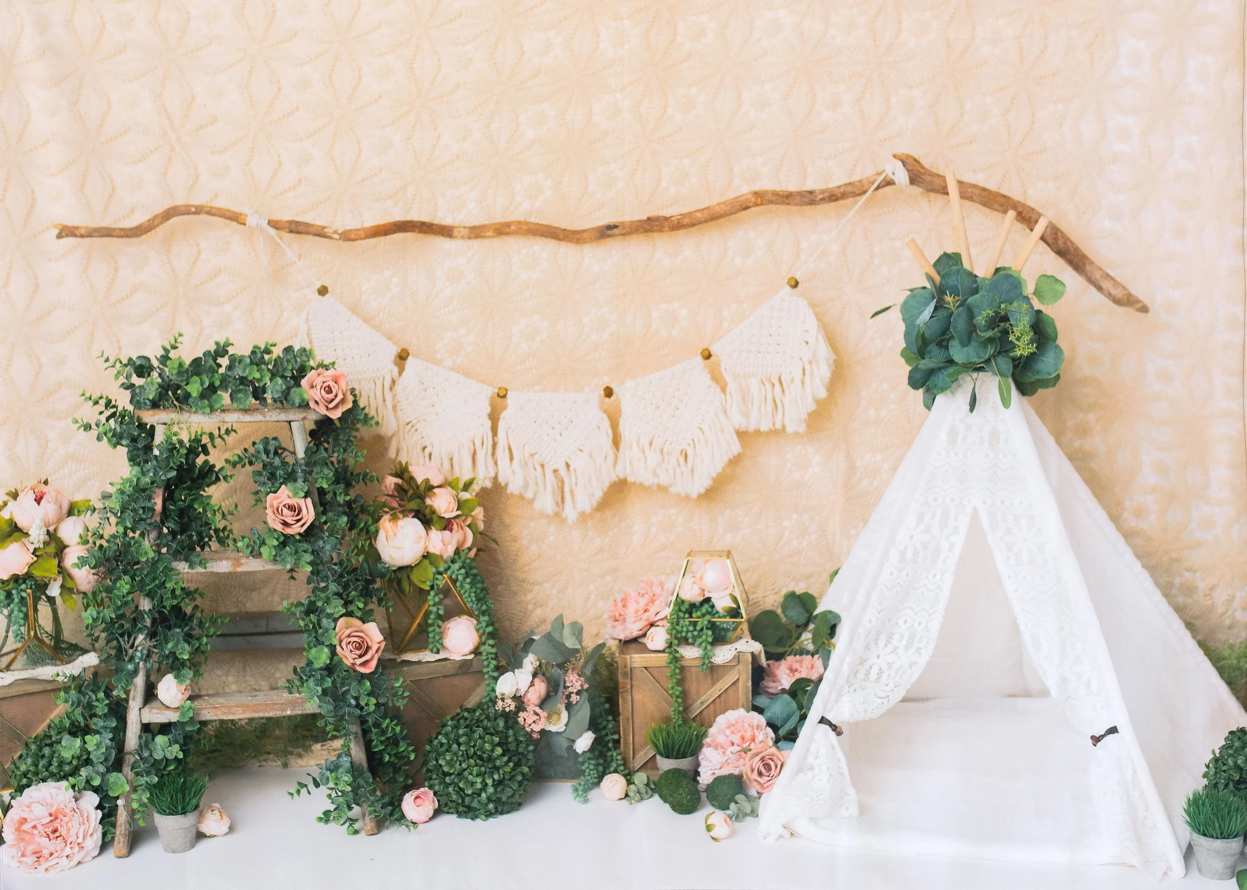 Blossom + Boho 60in x 80in
