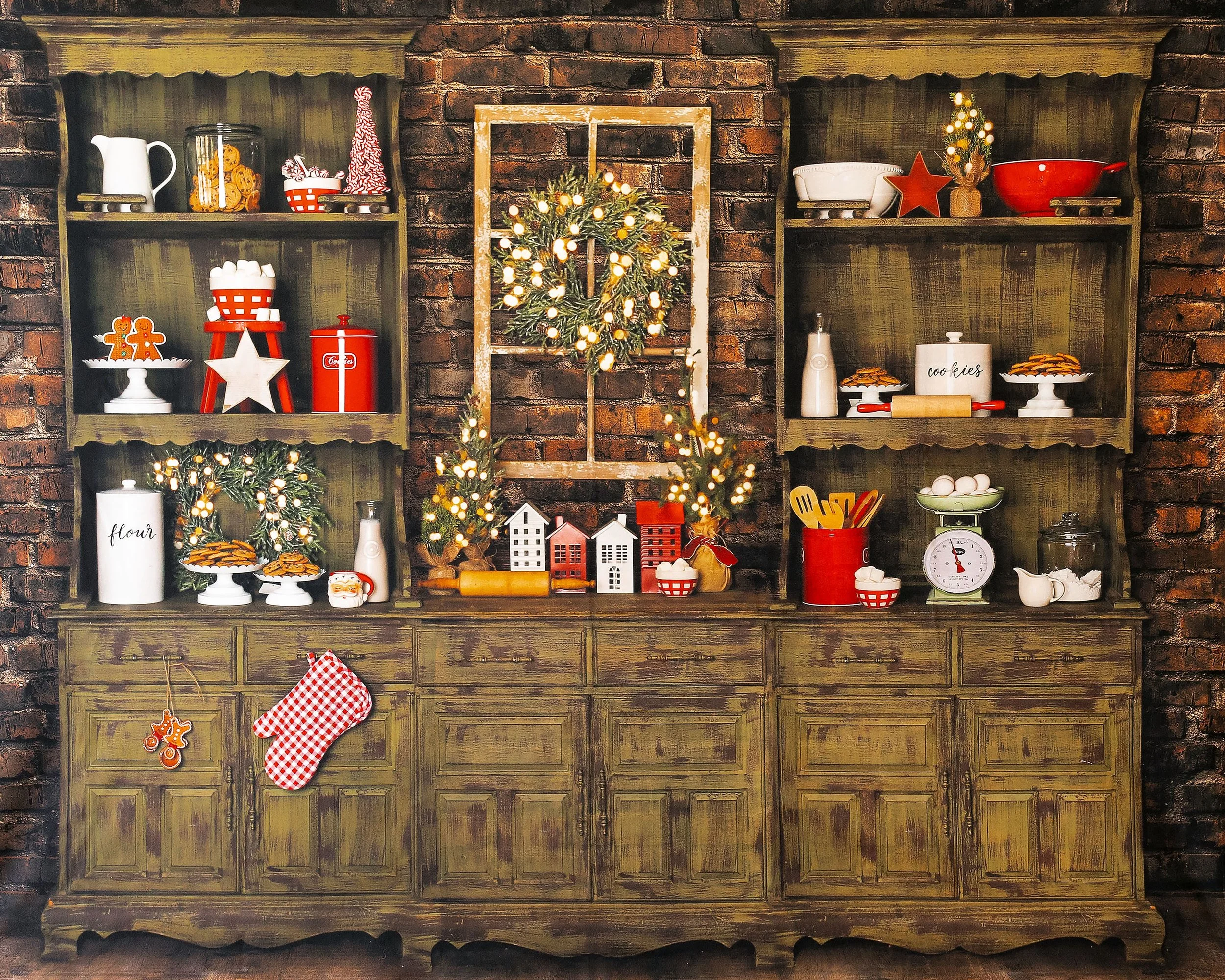 Mrs. Claus' Kitchen 6ft x 8ft