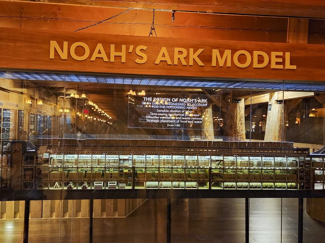 A model replica of Noah's Ark