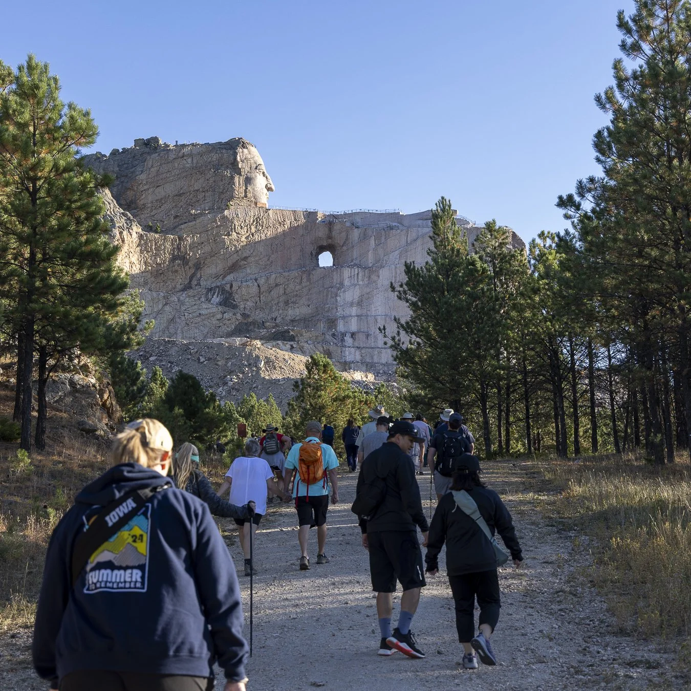 Volksmarch at Crazy Horse Memorial
