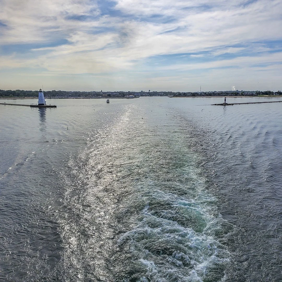 S.S. Badger ferry with RV onboard