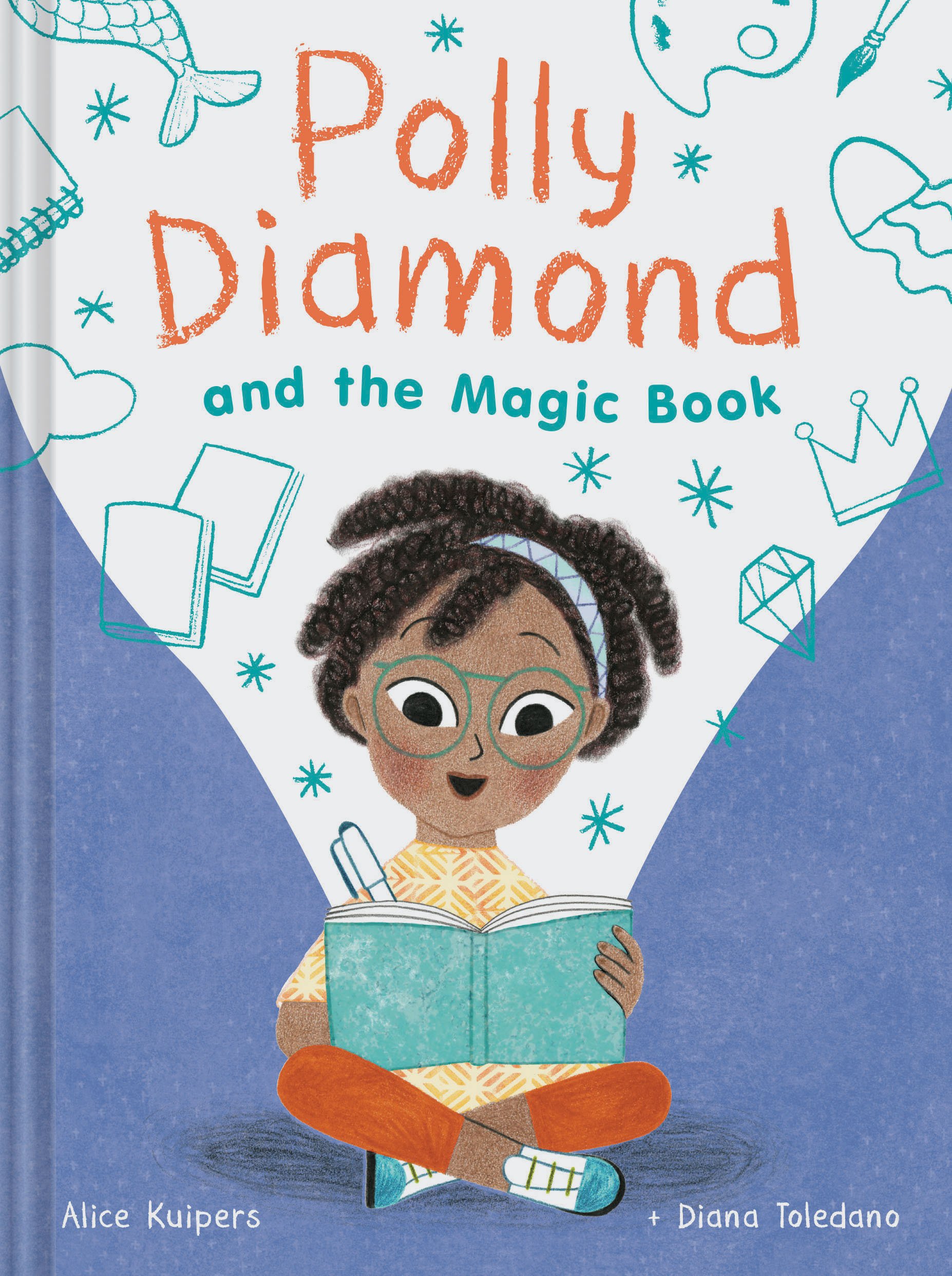 Alice Kuipers author Polly Diamond and the Magic Book book cover