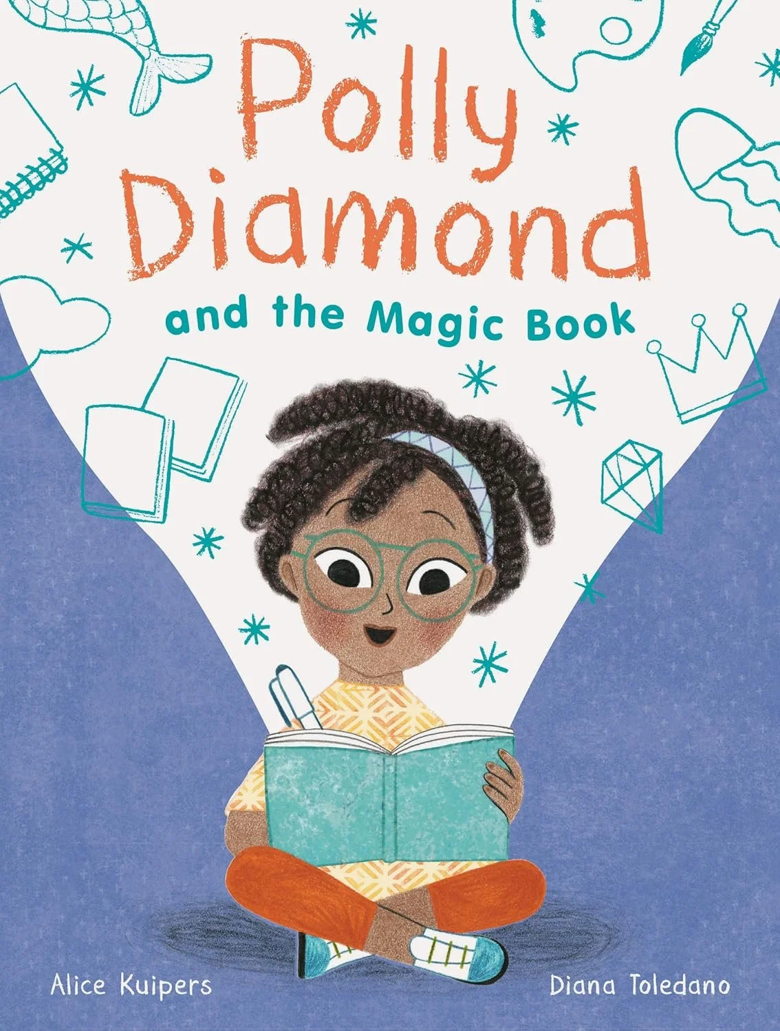 Alice Kuipers author Polly Diamond and the Magic Book book cover