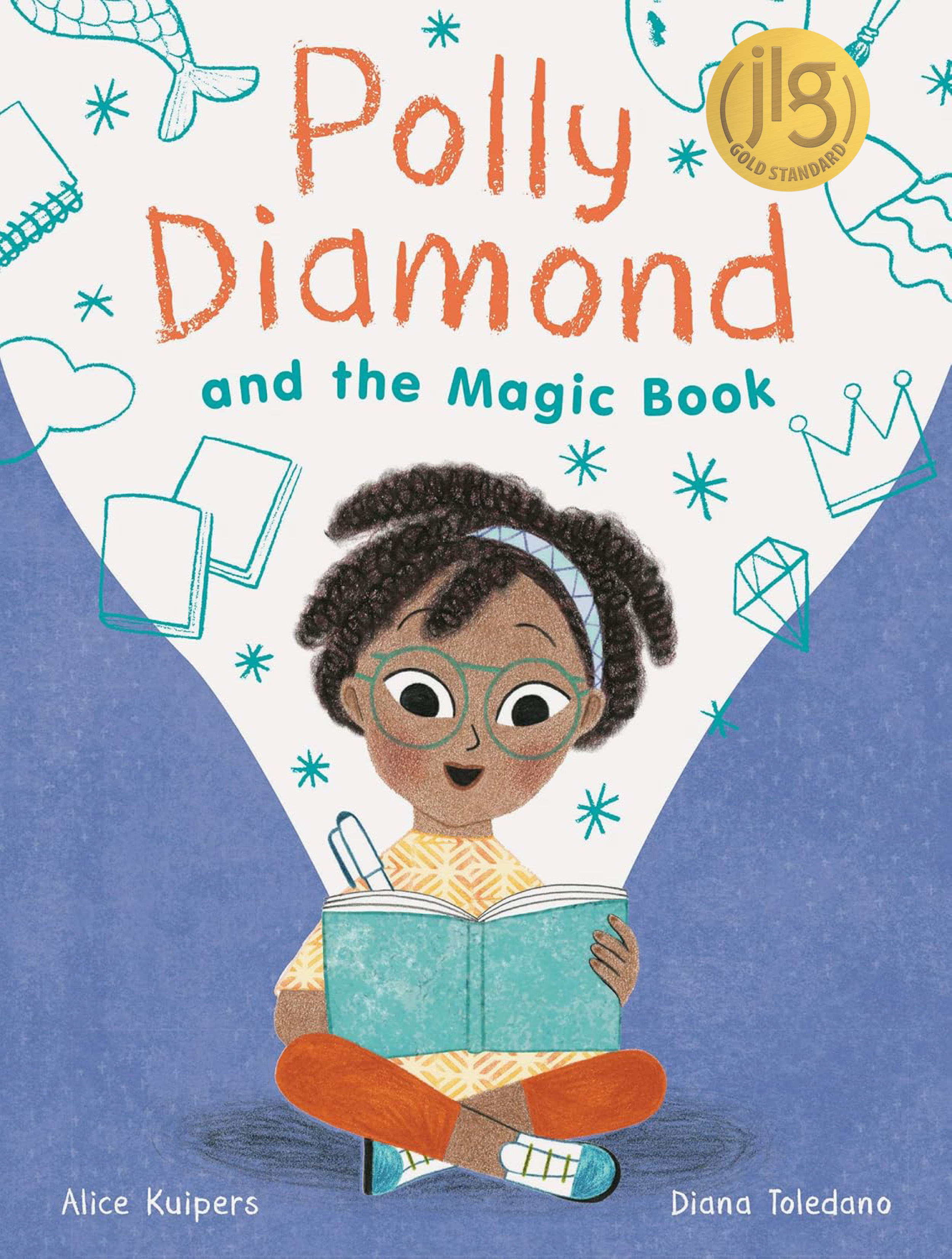 Alice Kuipers author Polly Diamond and the Magic Book book cover