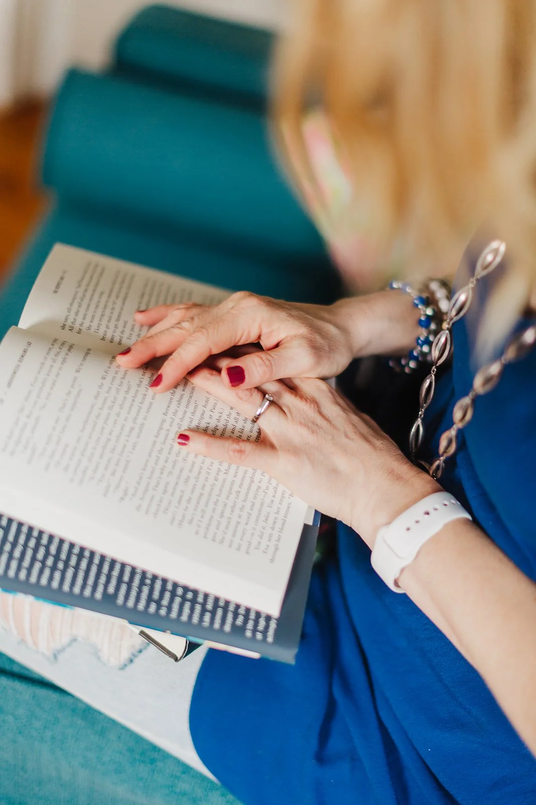 Alice Kuipers author hands over book page