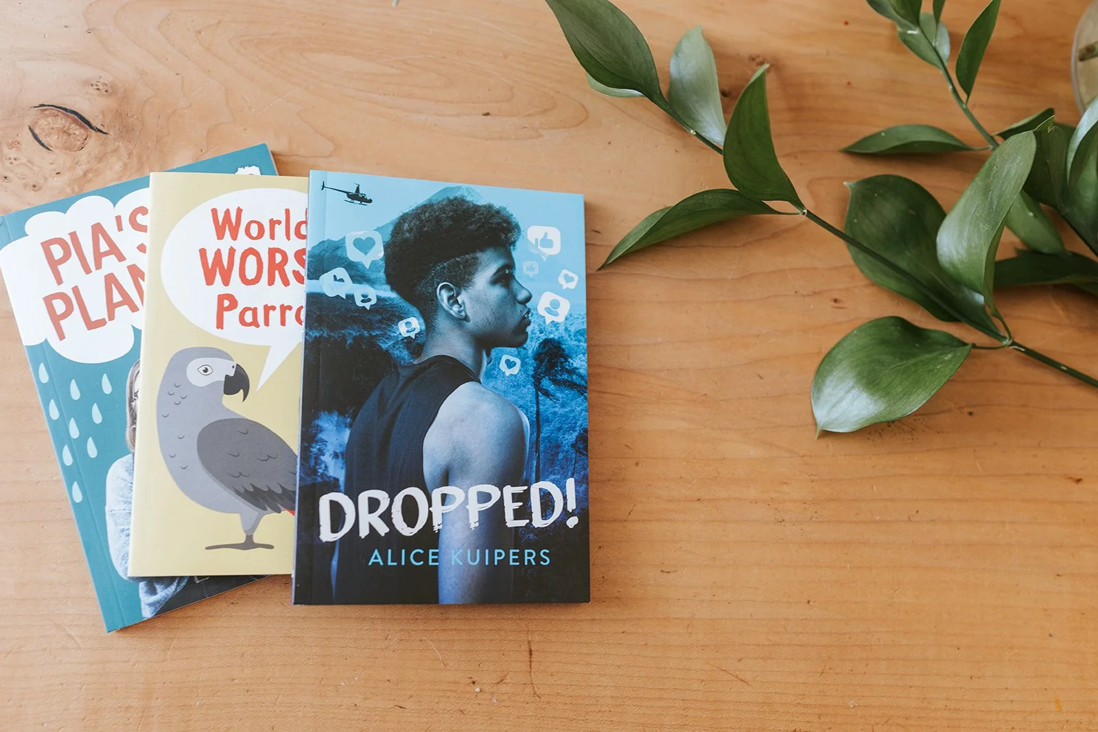 Alice Kuipers author Dropped book cover