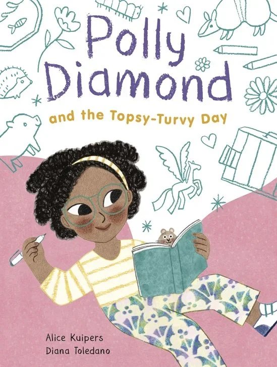 Alice Kuipers author Polly Diamond and the Topsy-Turvy Day book cover