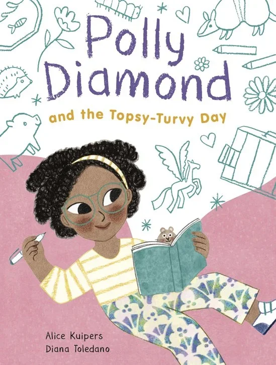Alice Kuipers author Polly Diamond and the Topsy-Turvy Day book cover