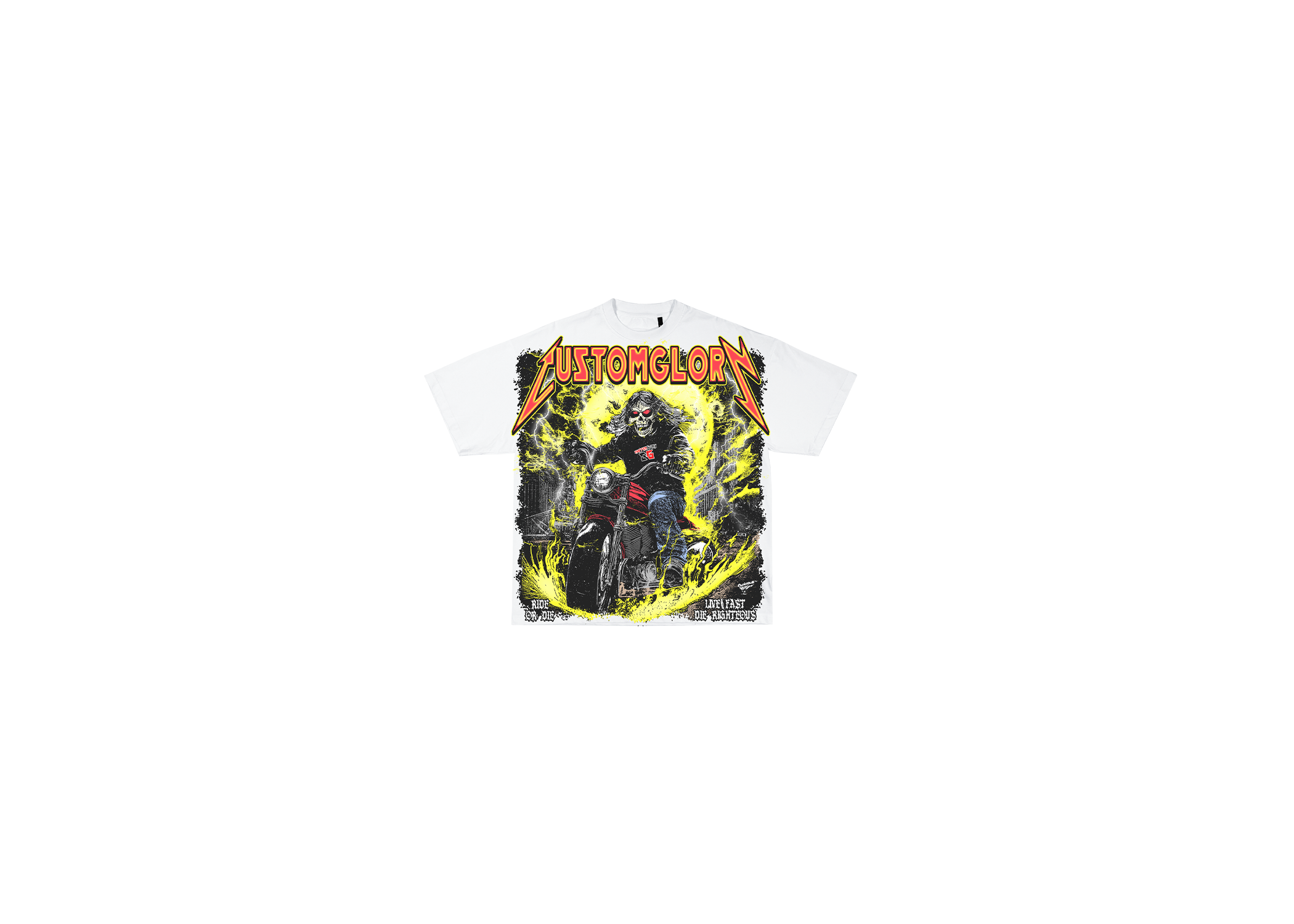 CG Ride or Die T-Shirt (White)