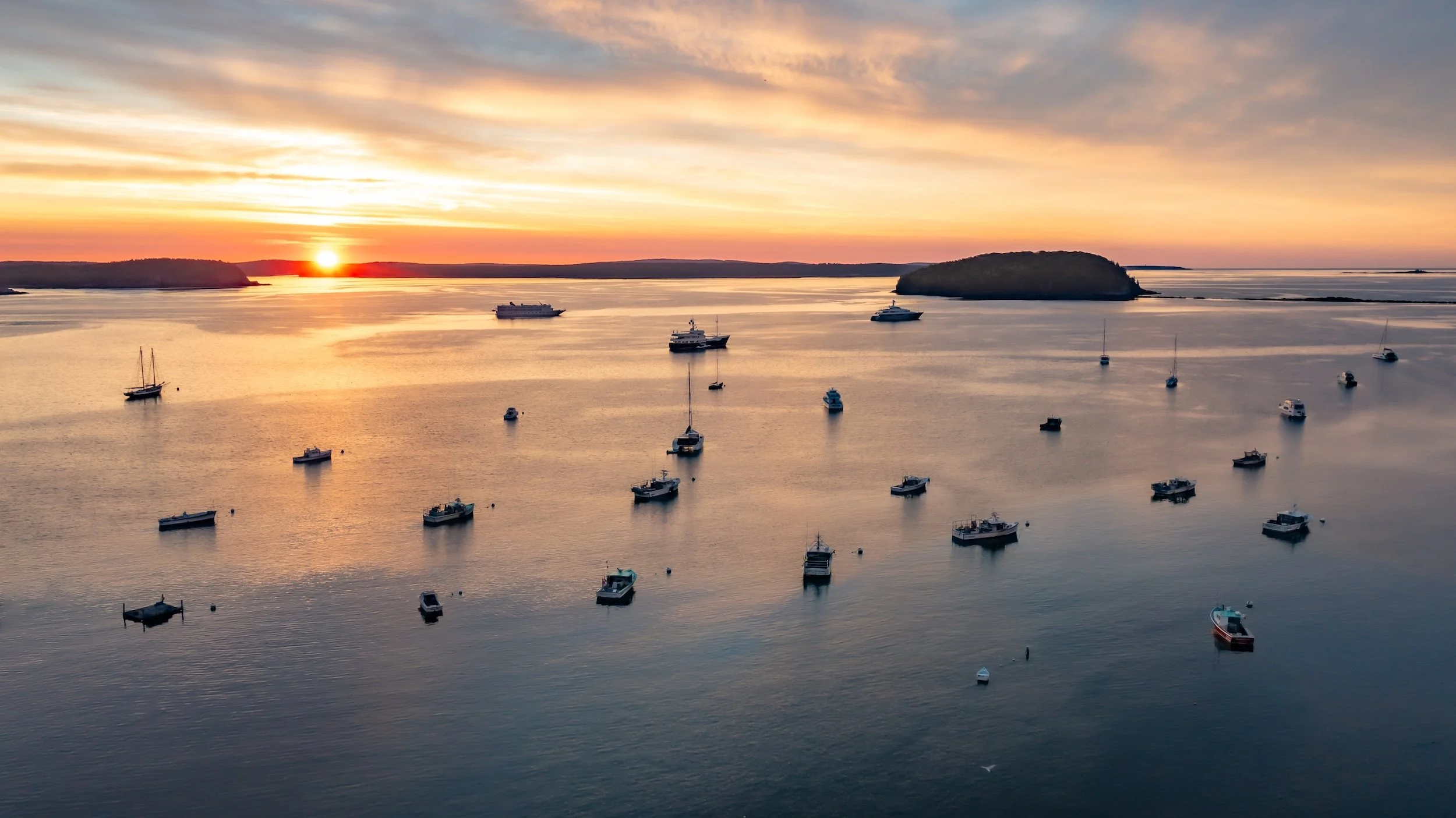 First Light in Bar Harbor