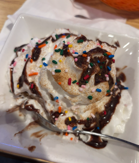 Deep Dried Ice Cream