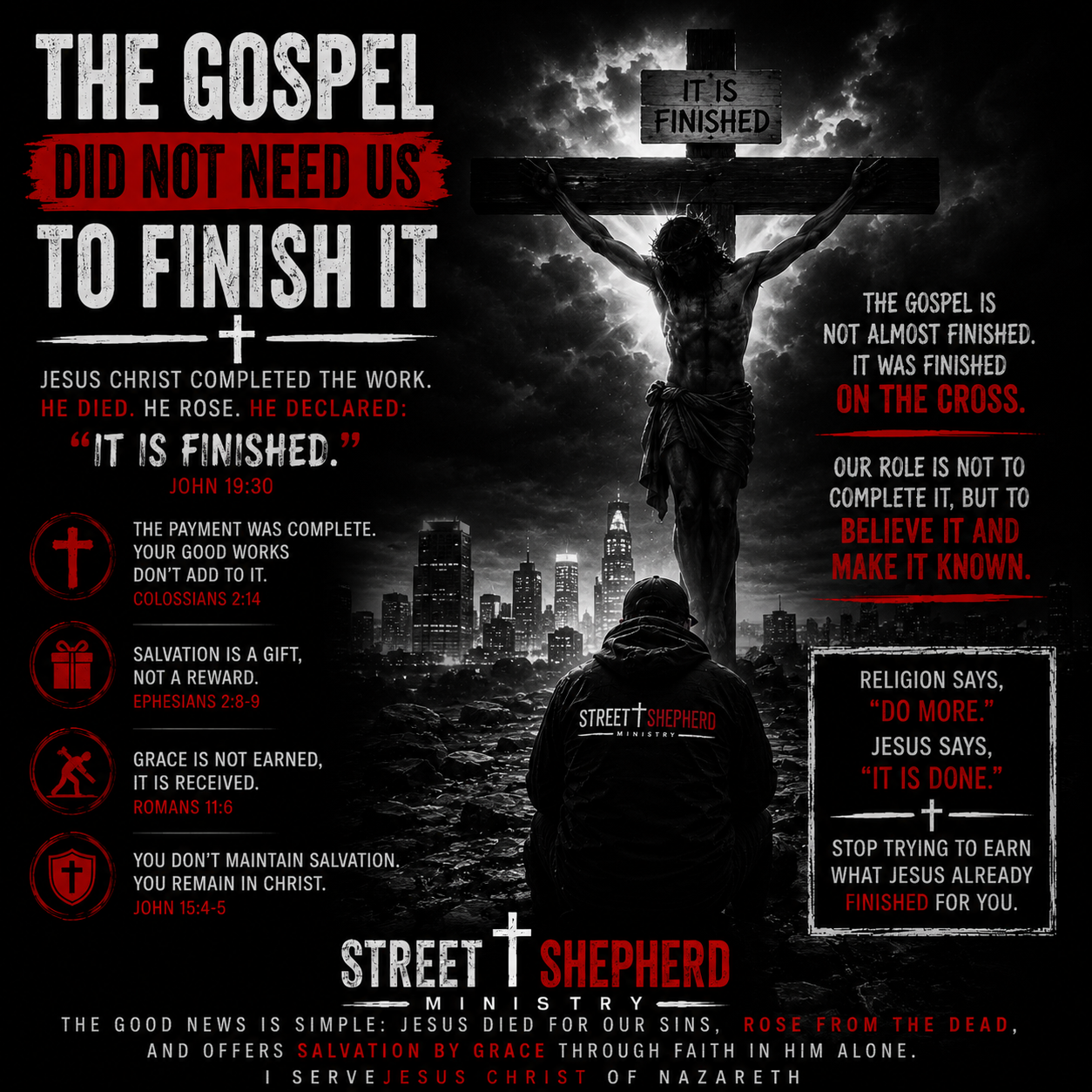 The Gospel Did Not Need Us to Finish It