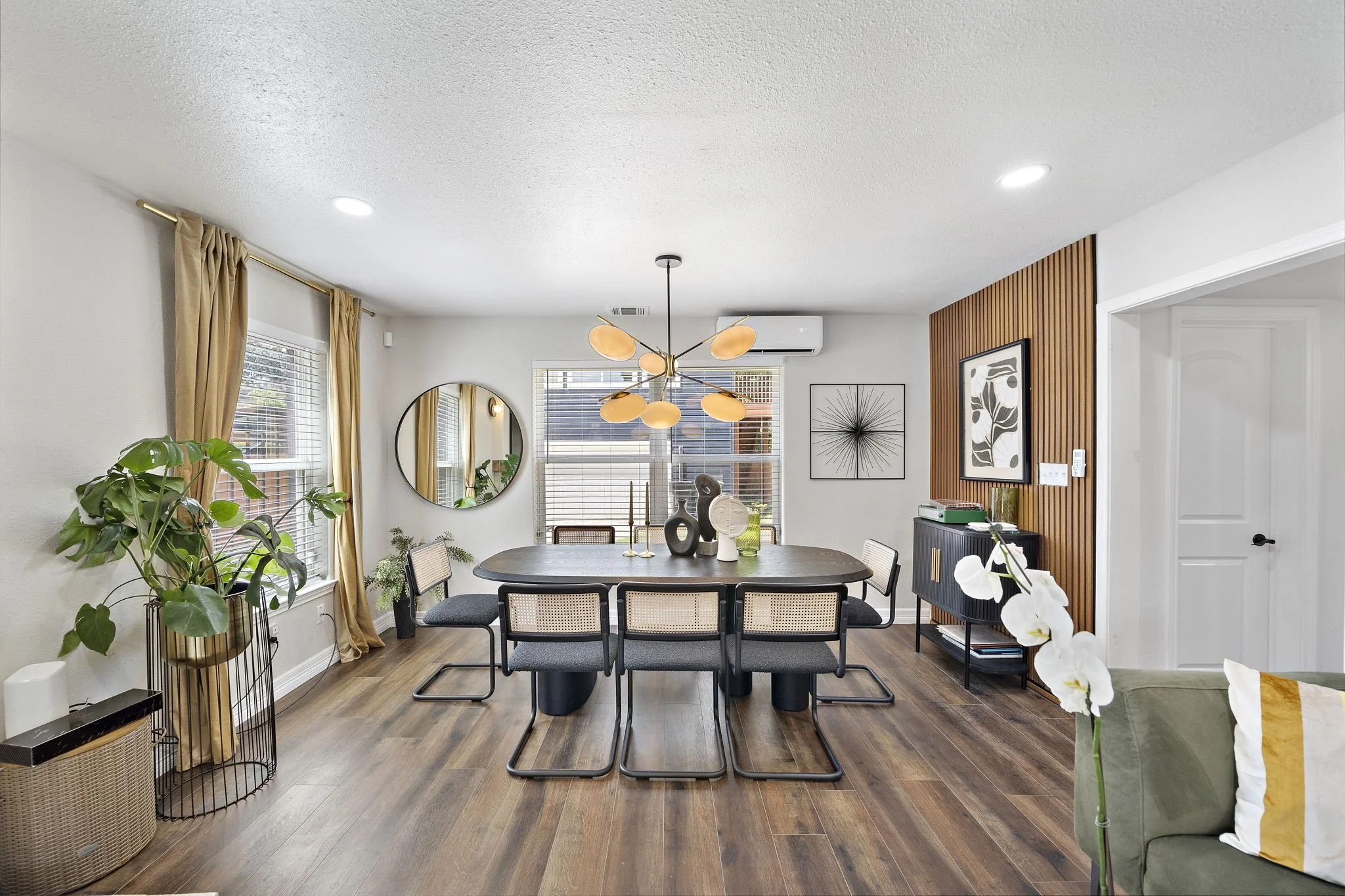 Luxury short-term rental interior managed by Luar Properties in Houston