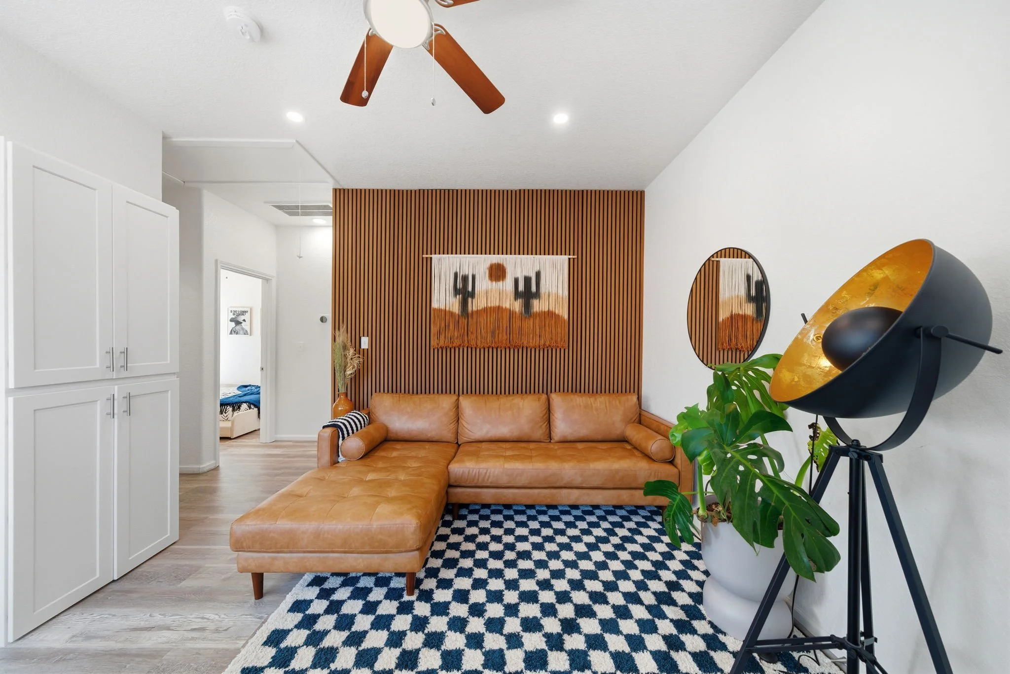 Luxury short-term rental interior managed by Luar Properties in Houston