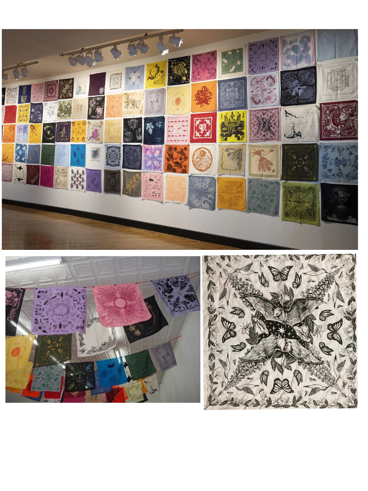 Screen Printed Bandanas